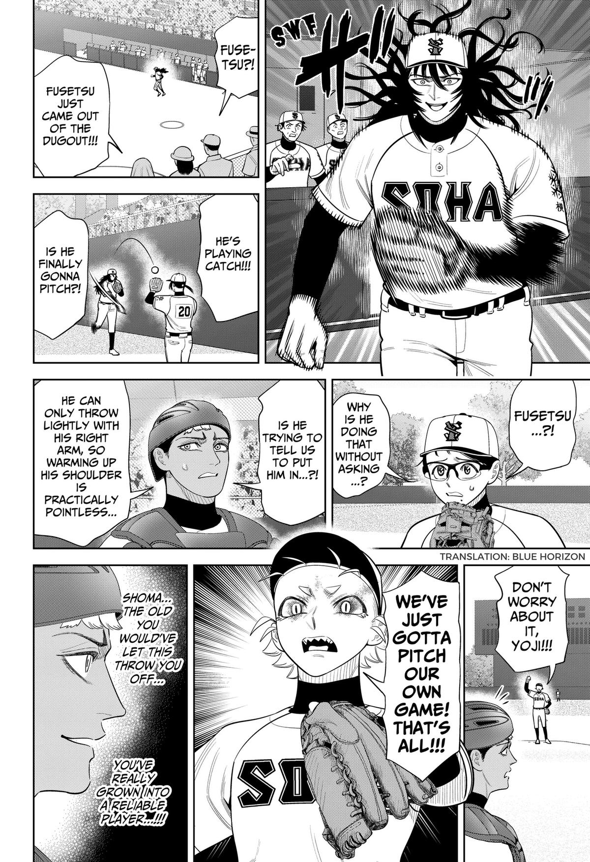 San-kyuu Pitch Chap 54 - Next Chap 55