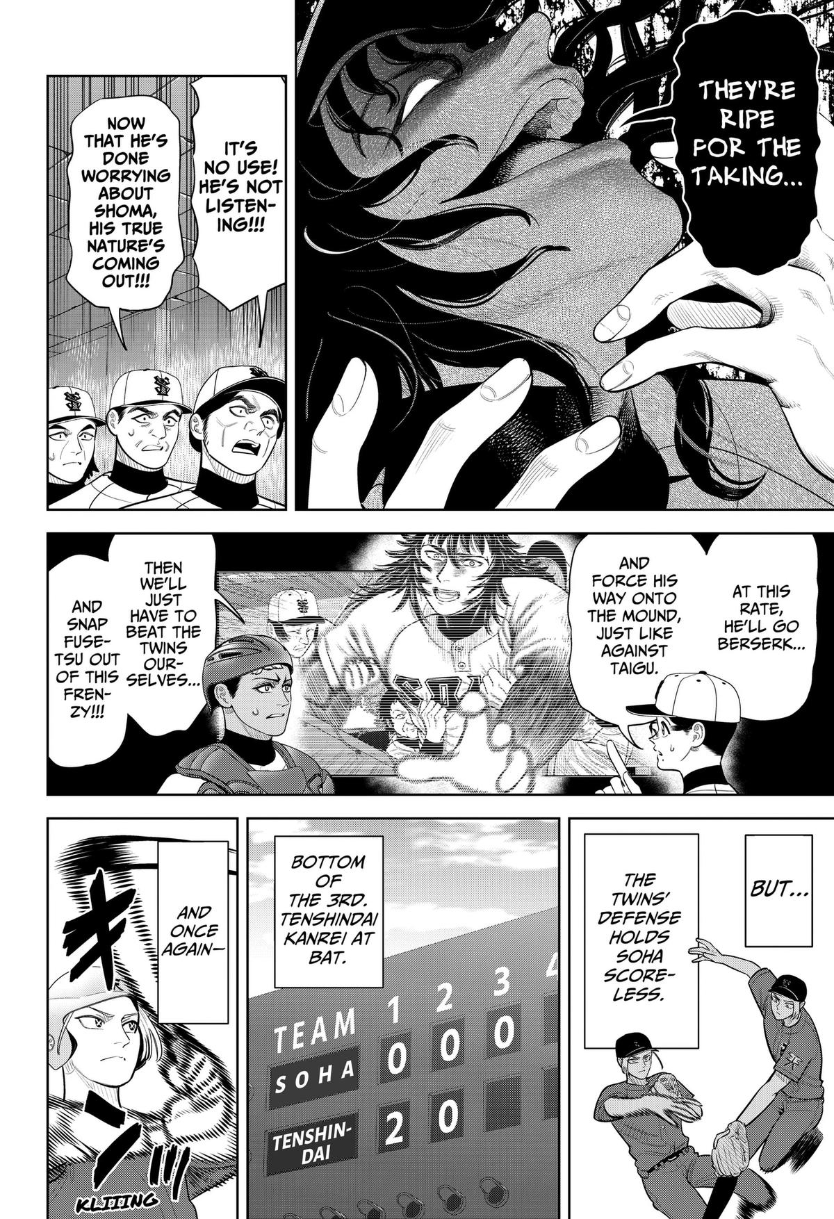 San-kyuu Pitch Chap 54 - Next Chap 55