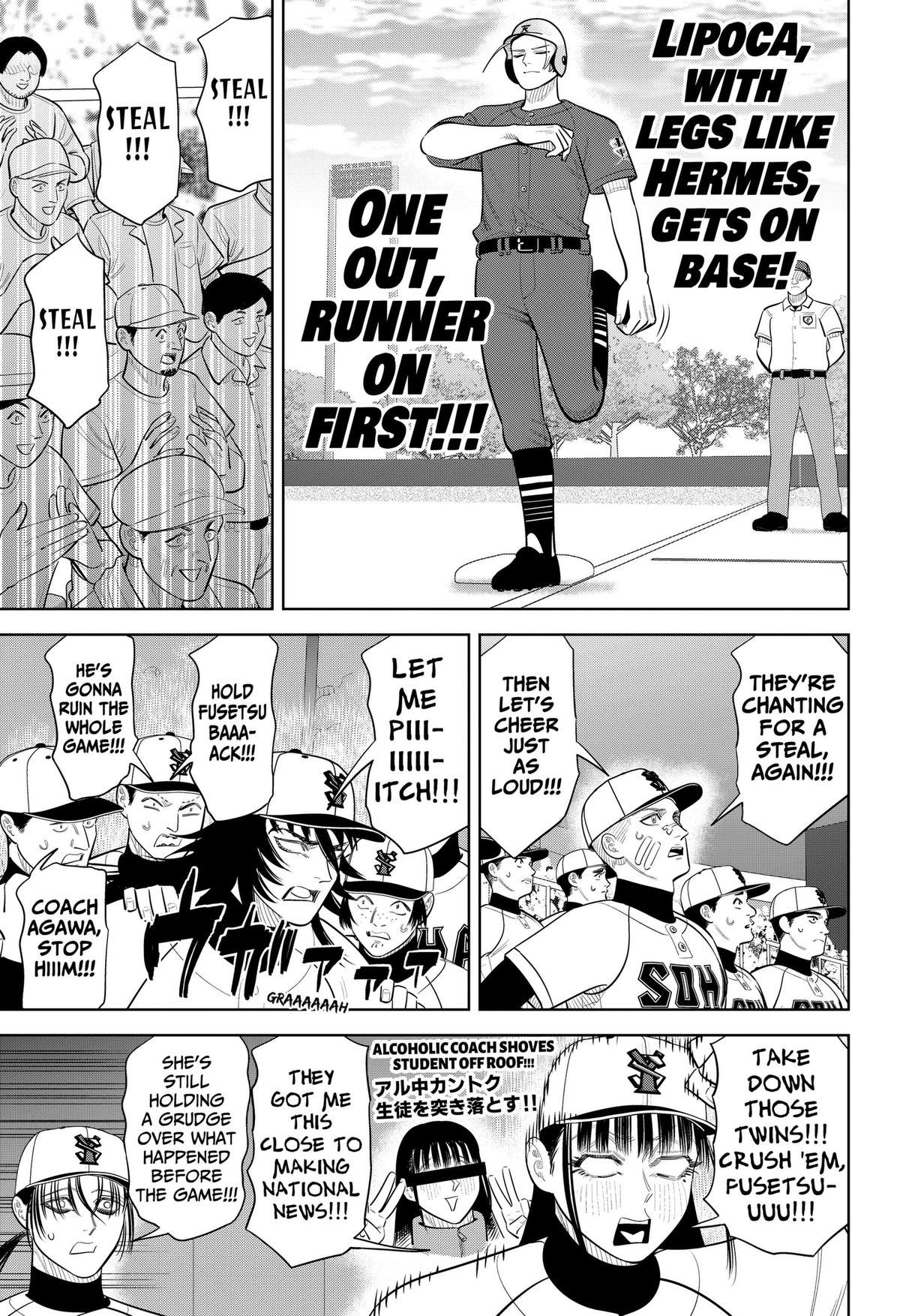 San-kyuu Pitch Chap 54 - Next Chap 55