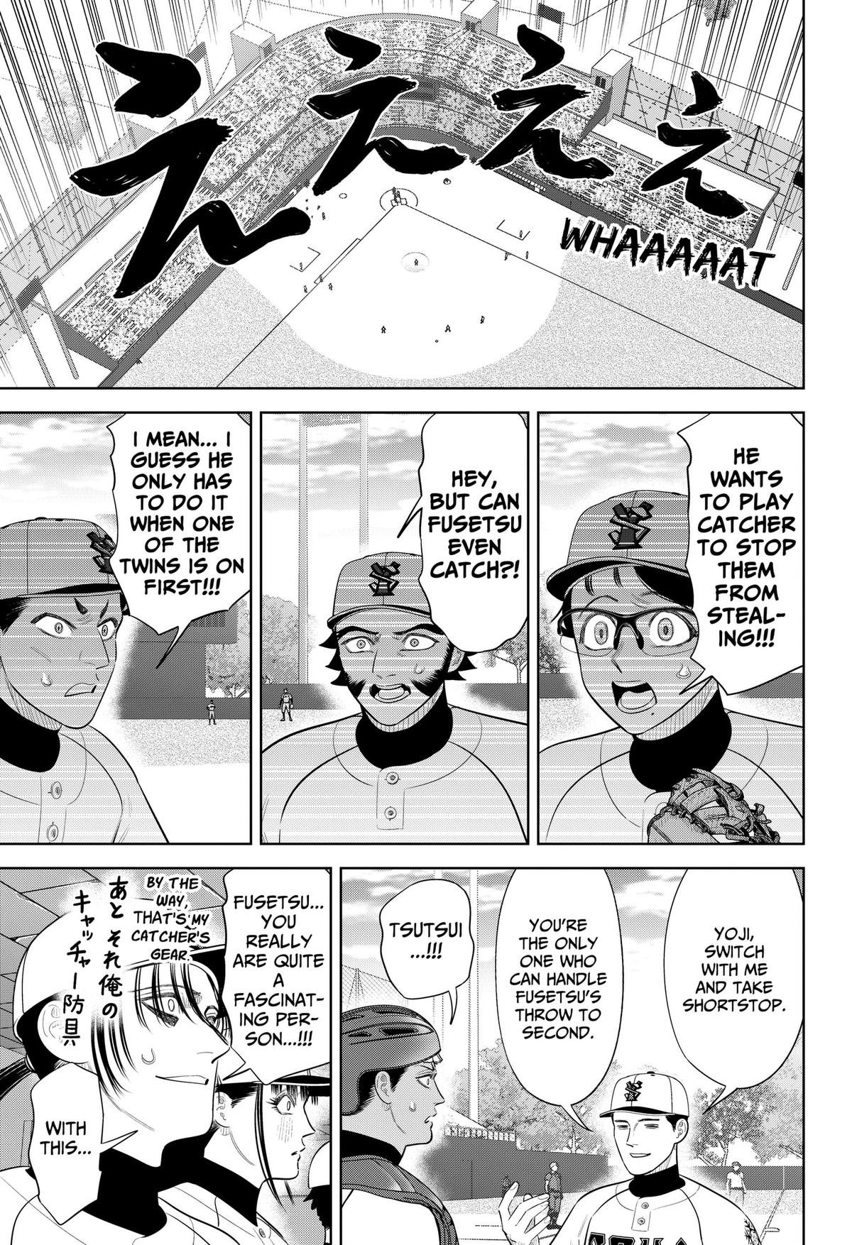 San-kyuu Pitch Chap 54 - Next Chap 55
