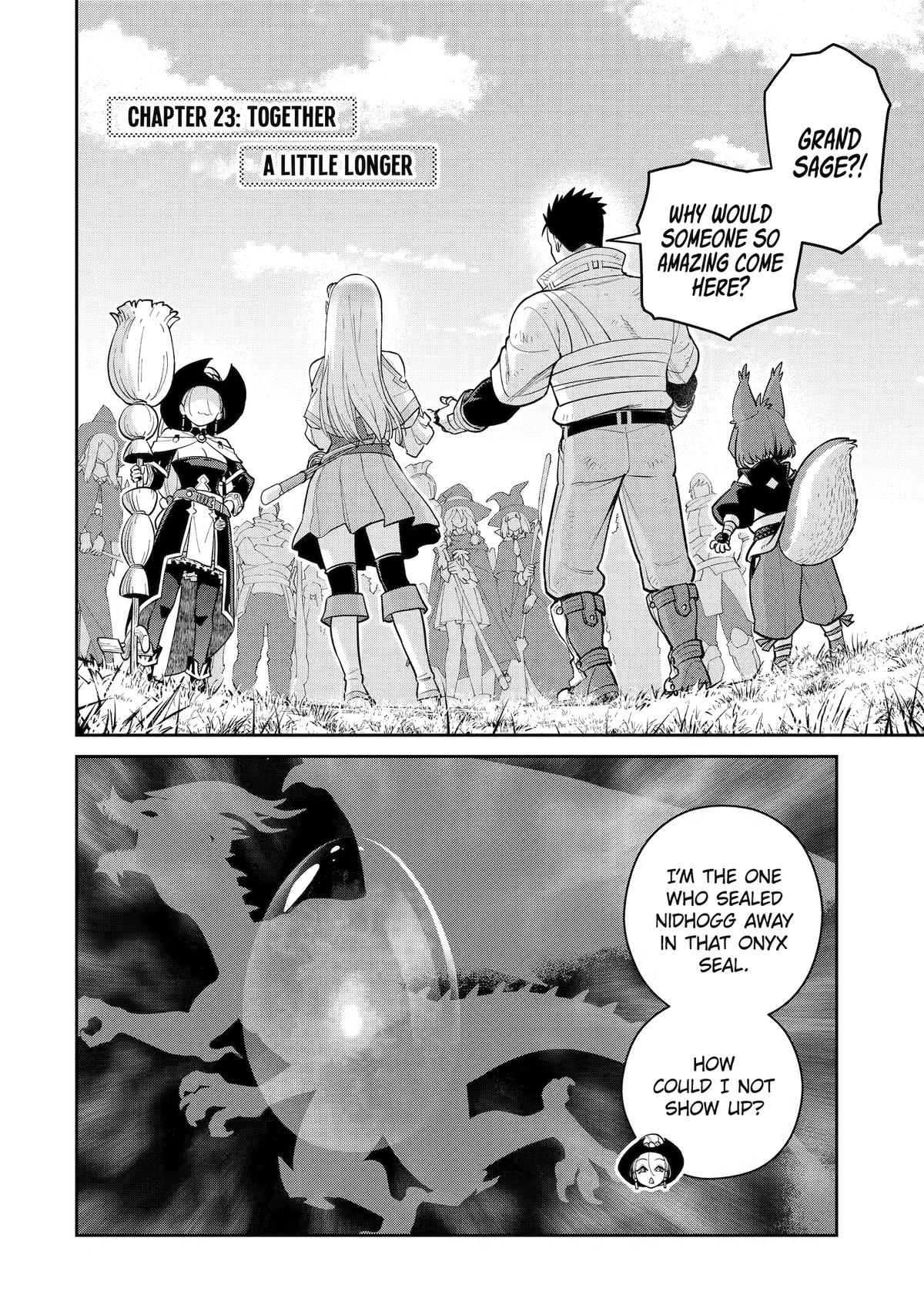Saikyou wa Inaka Nouka no Ossan deshita: Saikou Rank no Dragon wo Kujo shita Kekka, Jitsuryoku ga Sekai ni Baremashita Chap 23 - Next Chap 24