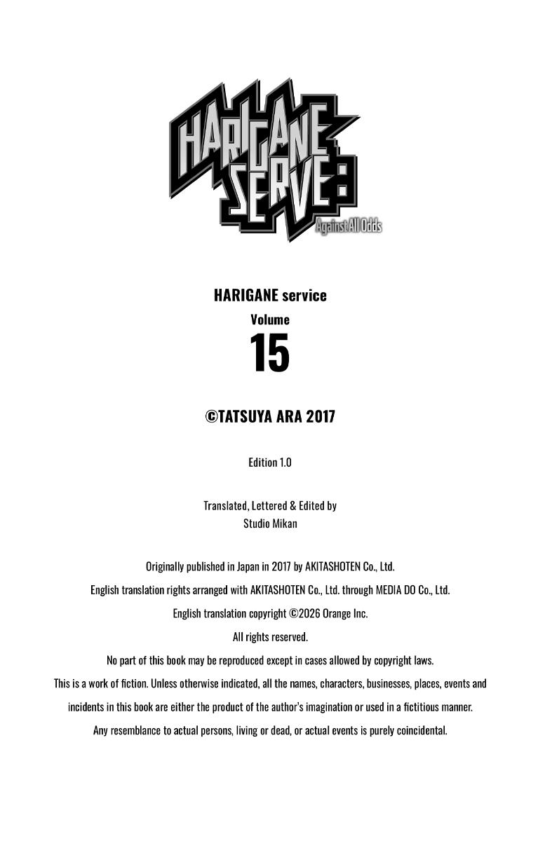 Harigane Service Chap 131 - Next Chap 132