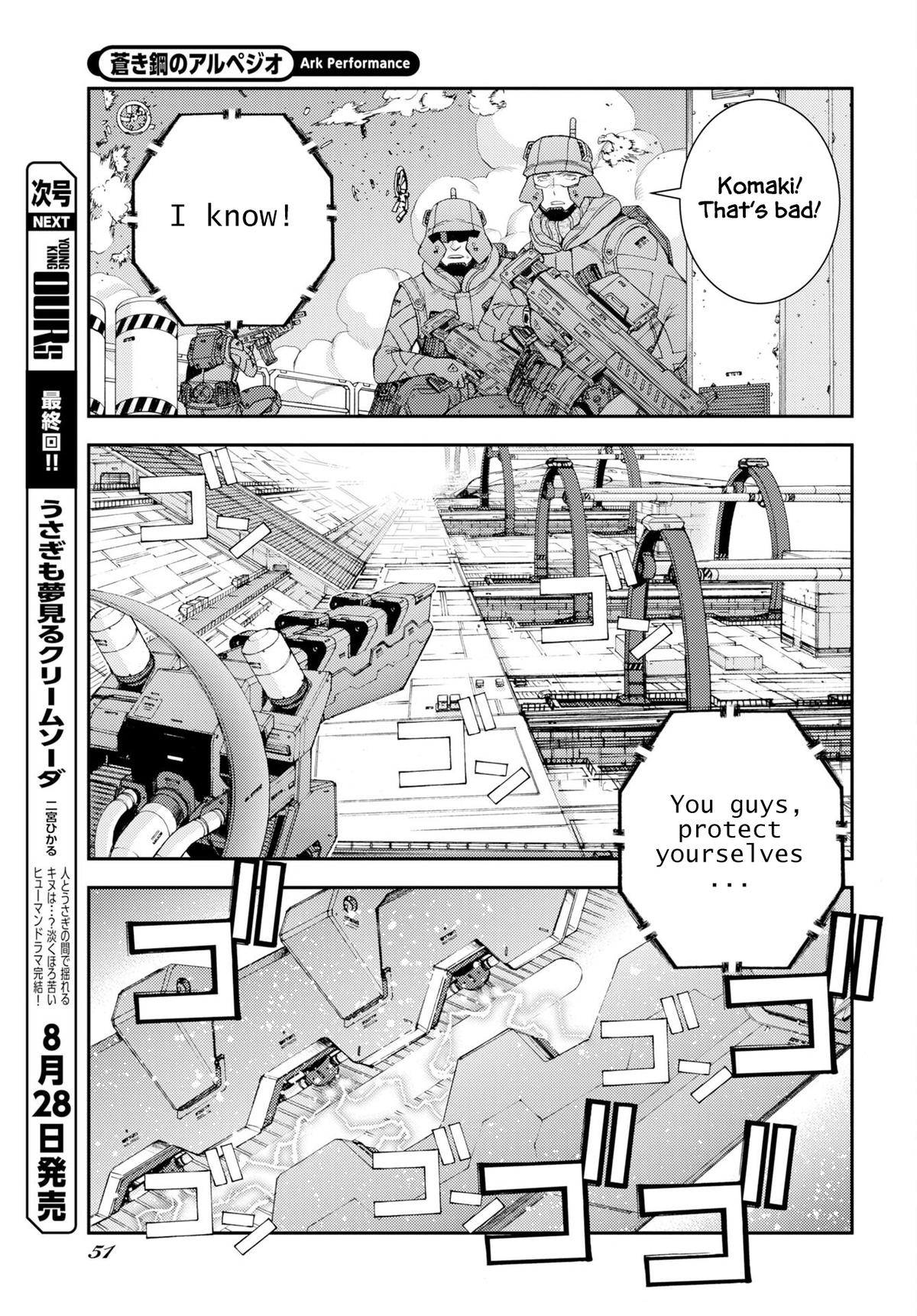 Aoki Hagane no Arpeggio Chap 179 - Next Chap 180