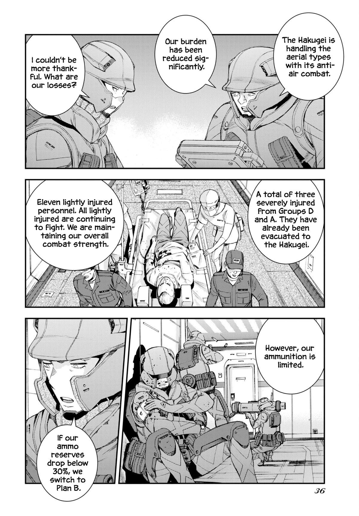 Aoki Hagane no Arpeggio Chap 179 - Next Chap 180