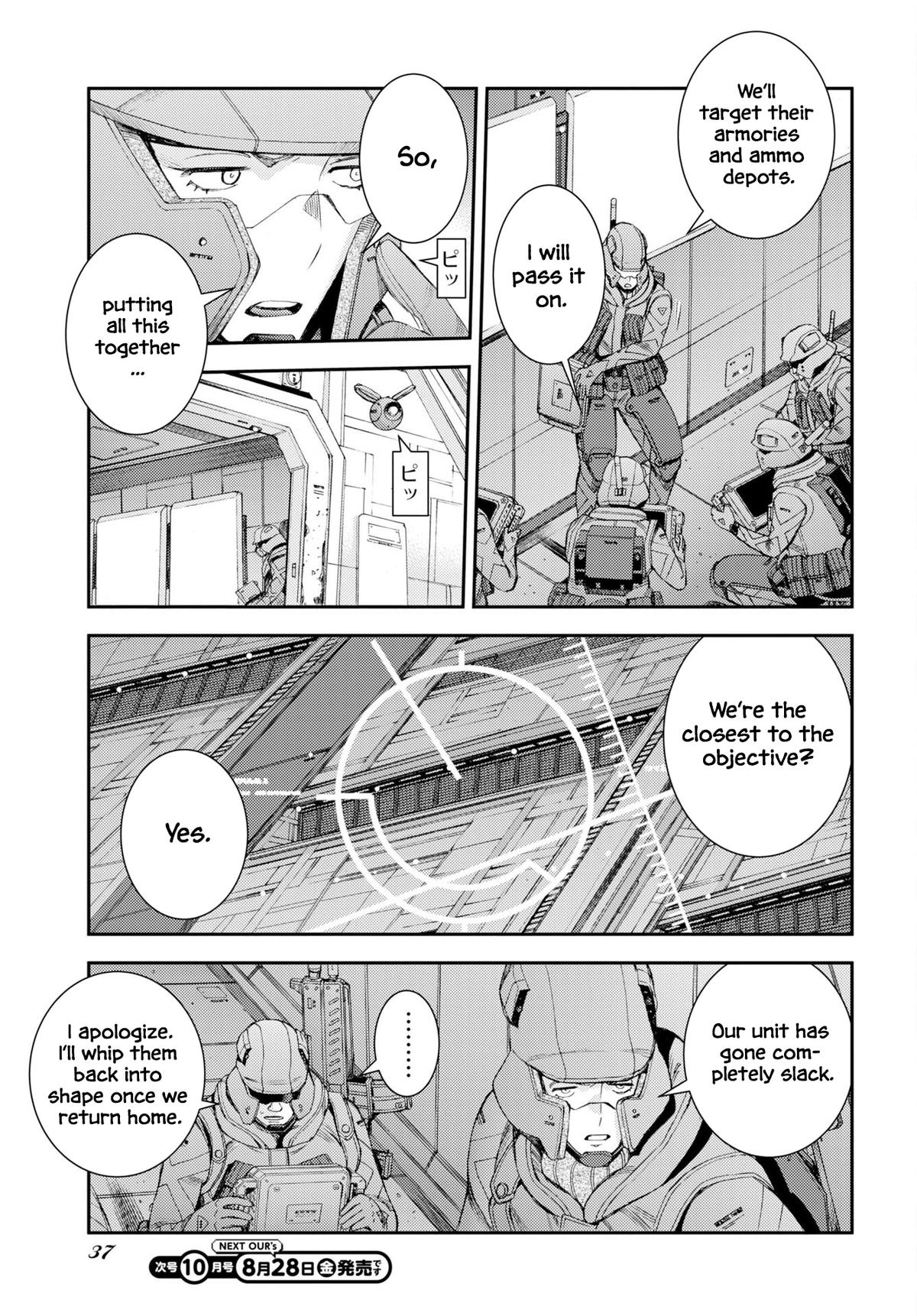 Aoki Hagane no Arpeggio Chap 179 - Next Chap 180