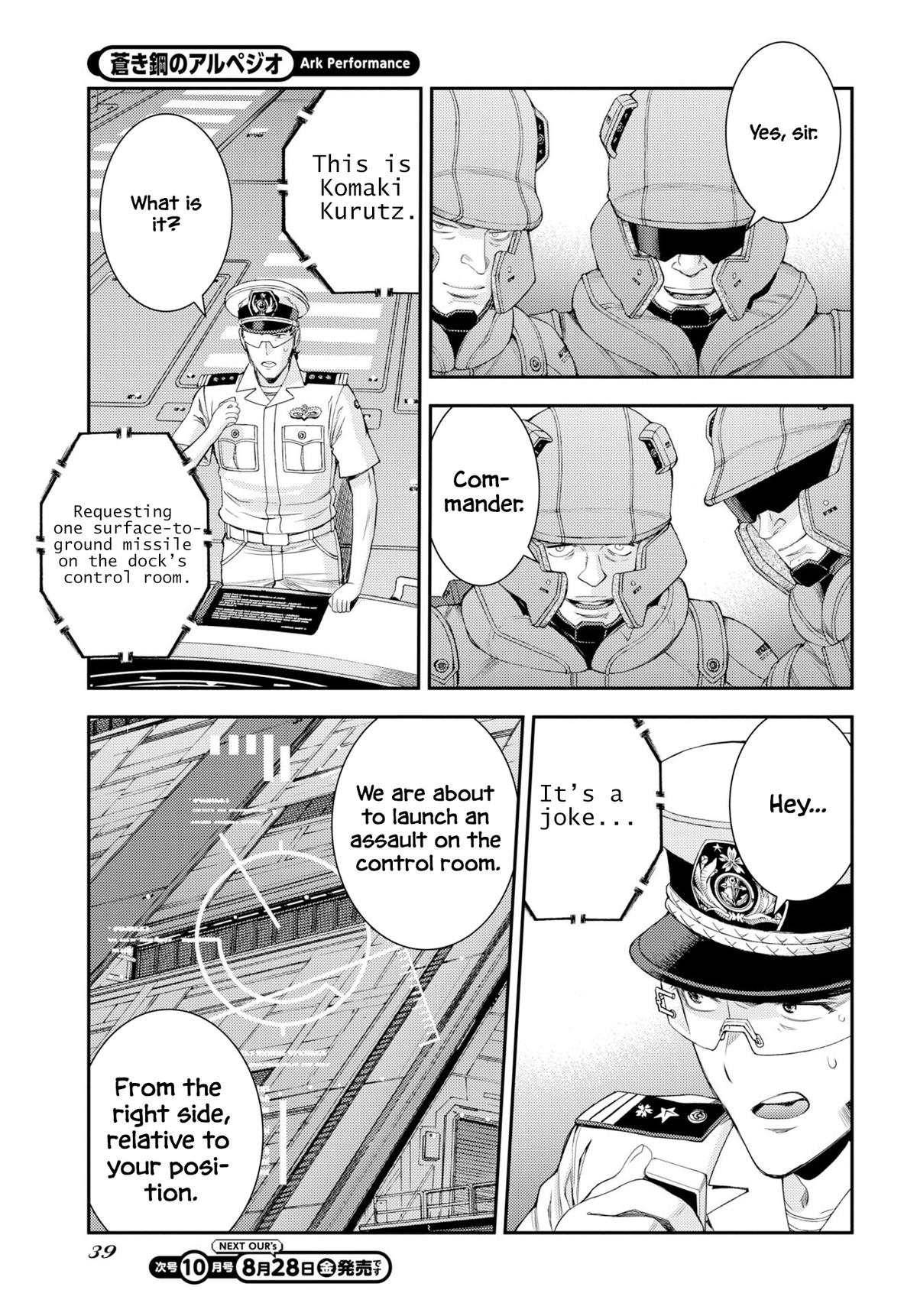 Aoki Hagane no Arpeggio Chap 179 - Next Chap 180