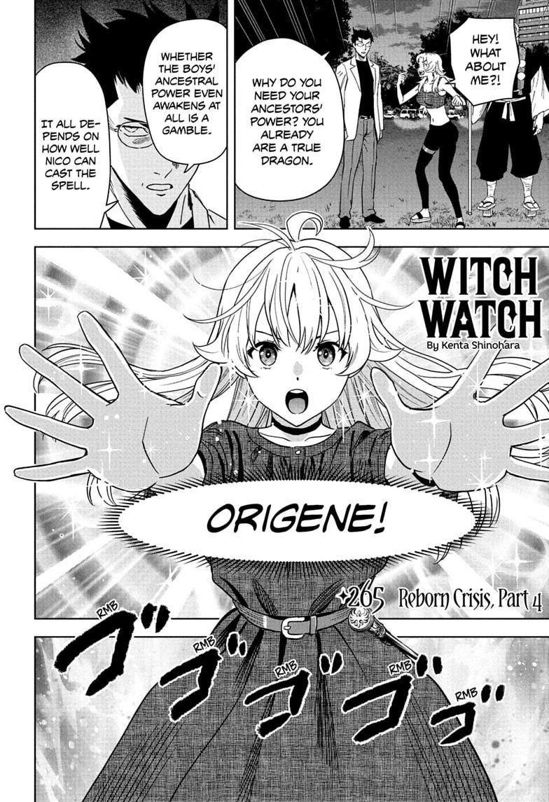 WITCH WATCH Chap 265 - Next Chap 266