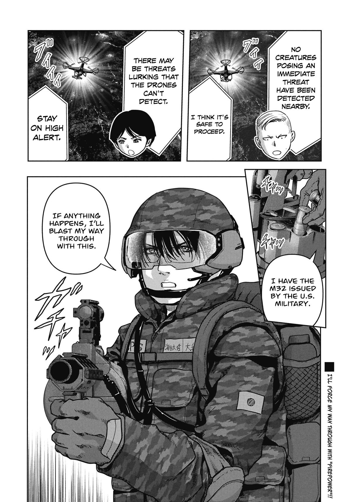 Kaijuu Jieitai Chap 77 - Next Chap 78
