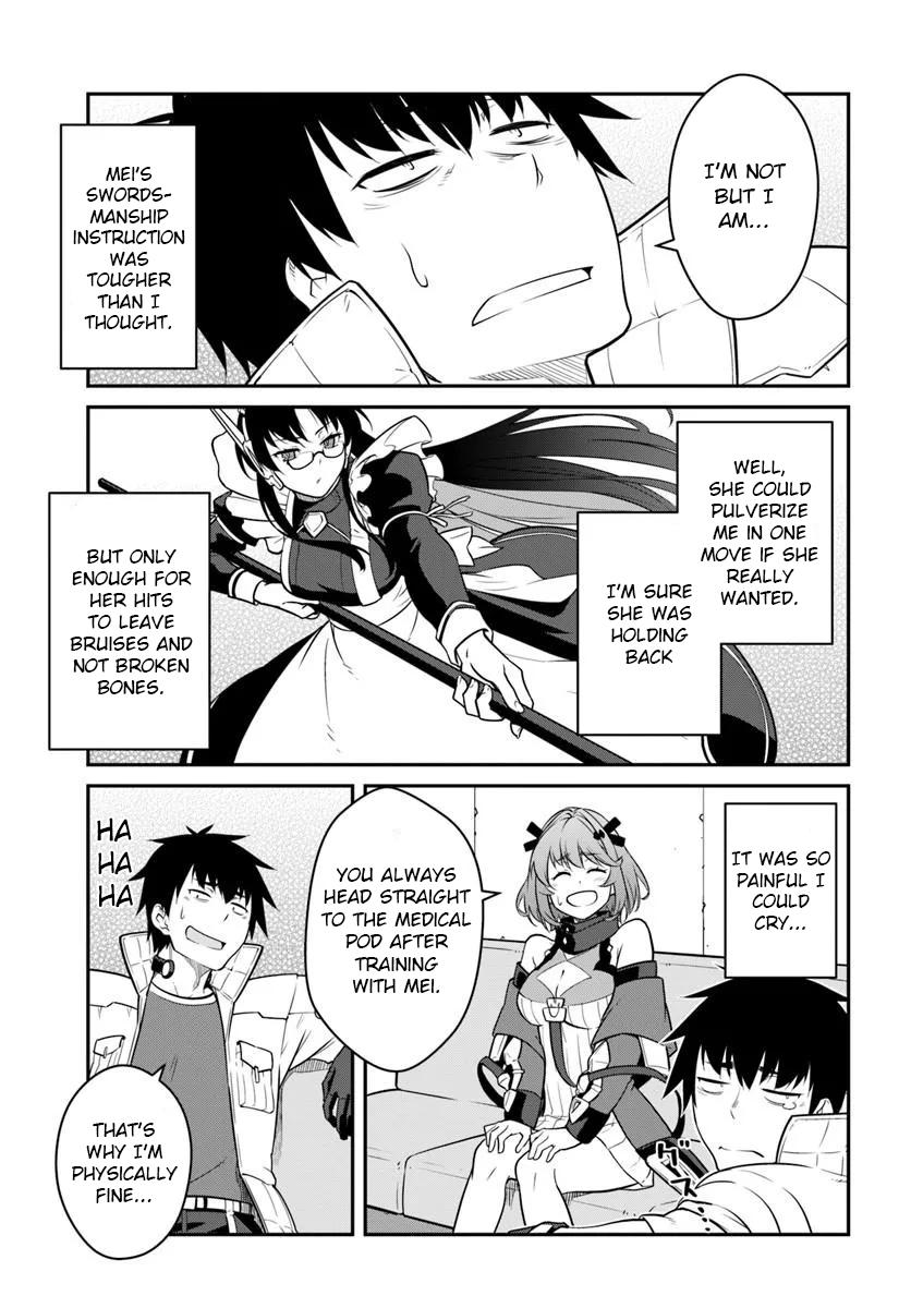 Mezametara Saikyou Soubi to Uchuusen-mochi Datta no de Chap 60 - Next Chap 61