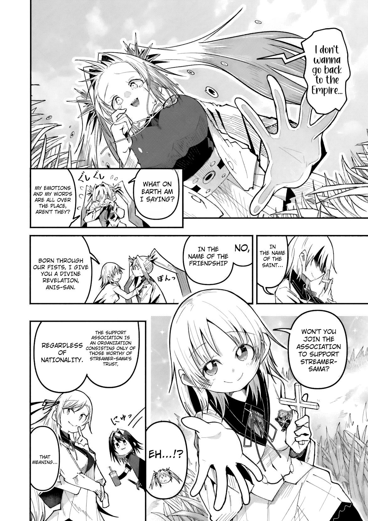 Isekai de Haishin Katsudou wo Shitara Tairyou no Yandere Shinja wo Umidashiteshimatta Ken Chap 61 - Next Chap 62
