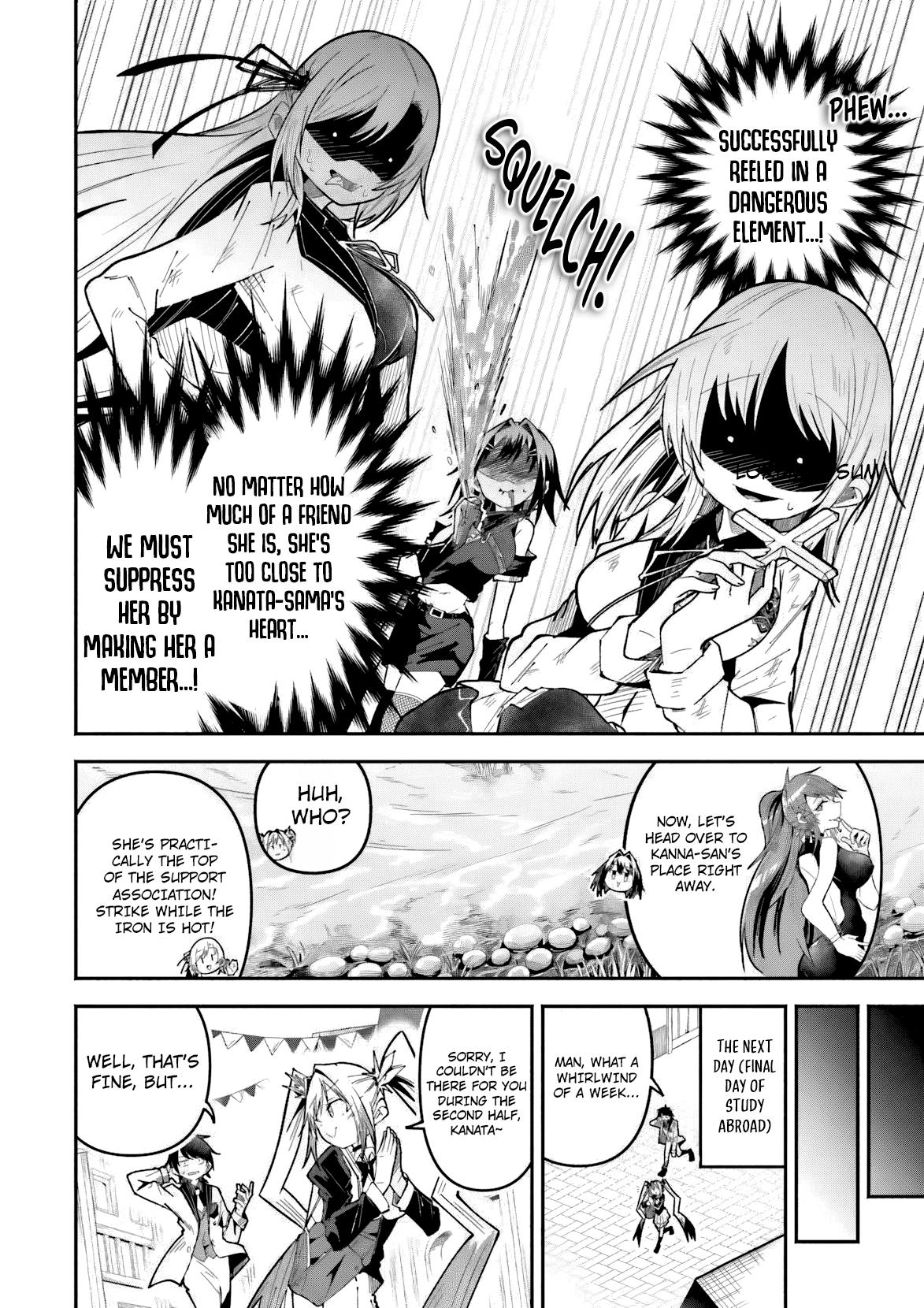 Isekai de Haishin Katsudou wo Shitara Tairyou no Yandere Shinja wo Umidashiteshimatta Ken Chap 61 - Next Chap 62