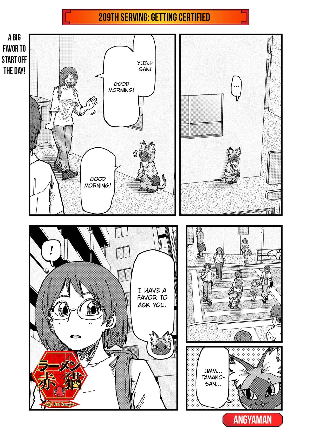 Red Cat Ramen Chap 209 - Next Chap 210