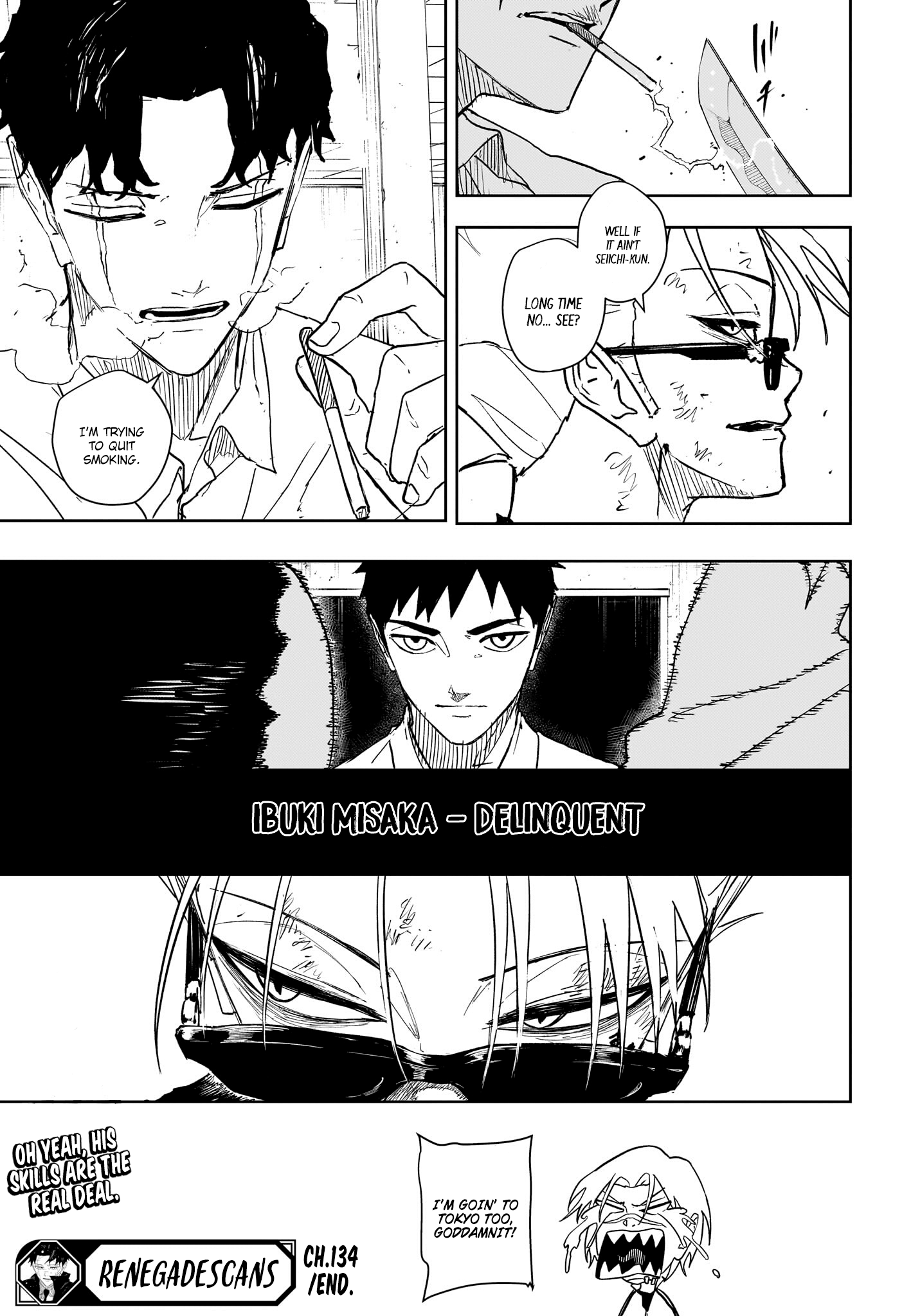 Kagurabachi English Chap 134 - Next Chap 135