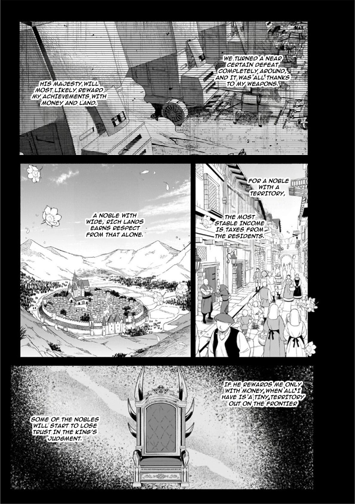 Okiraku Ryoushu no Tanoshii Ryouchi Bouei Chap 46.2 - Next Chap 47.2