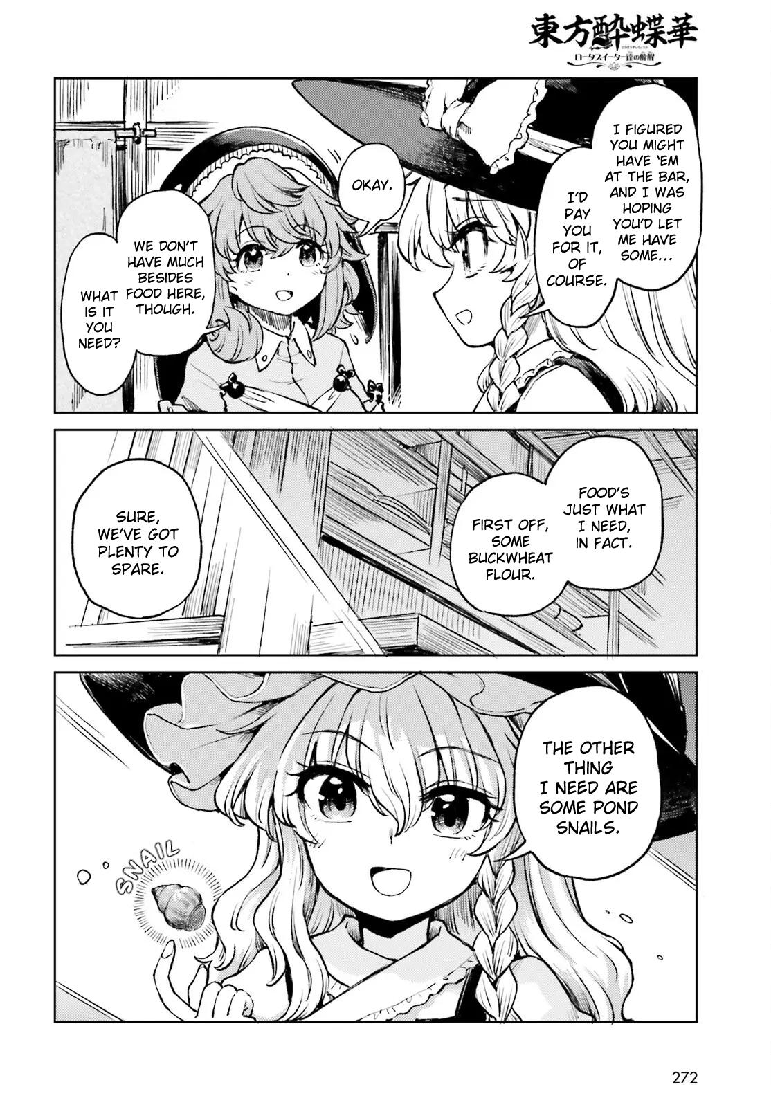 Touhou Suichouka: Lotus Eater-tachi no Suisei Chap 81 - Next Chap 82