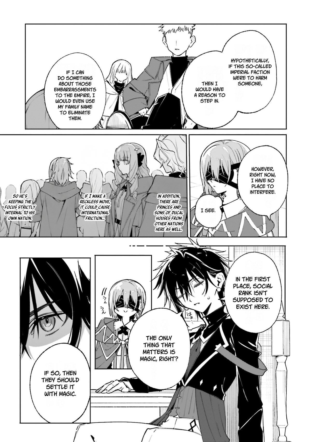 Majutsushi Kunon wa Mieteiru Chap 39 - Next Chap 40