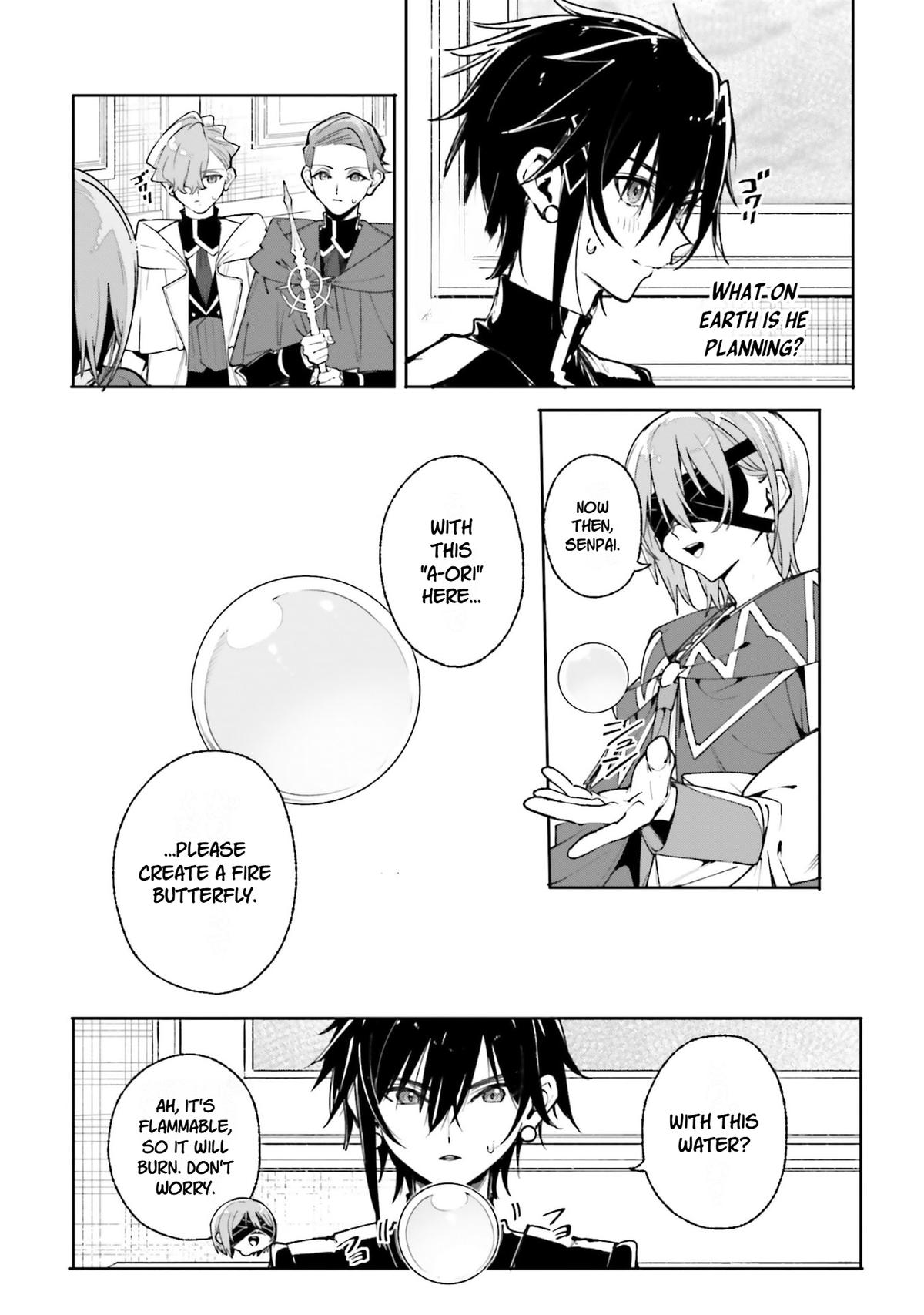 Majutsushi Kunon wa Mieteiru Chap 39 - Next Chap 40