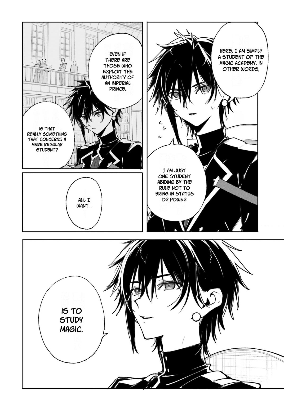 Majutsushi Kunon wa Mieteiru Chap 39 - Next Chap 40