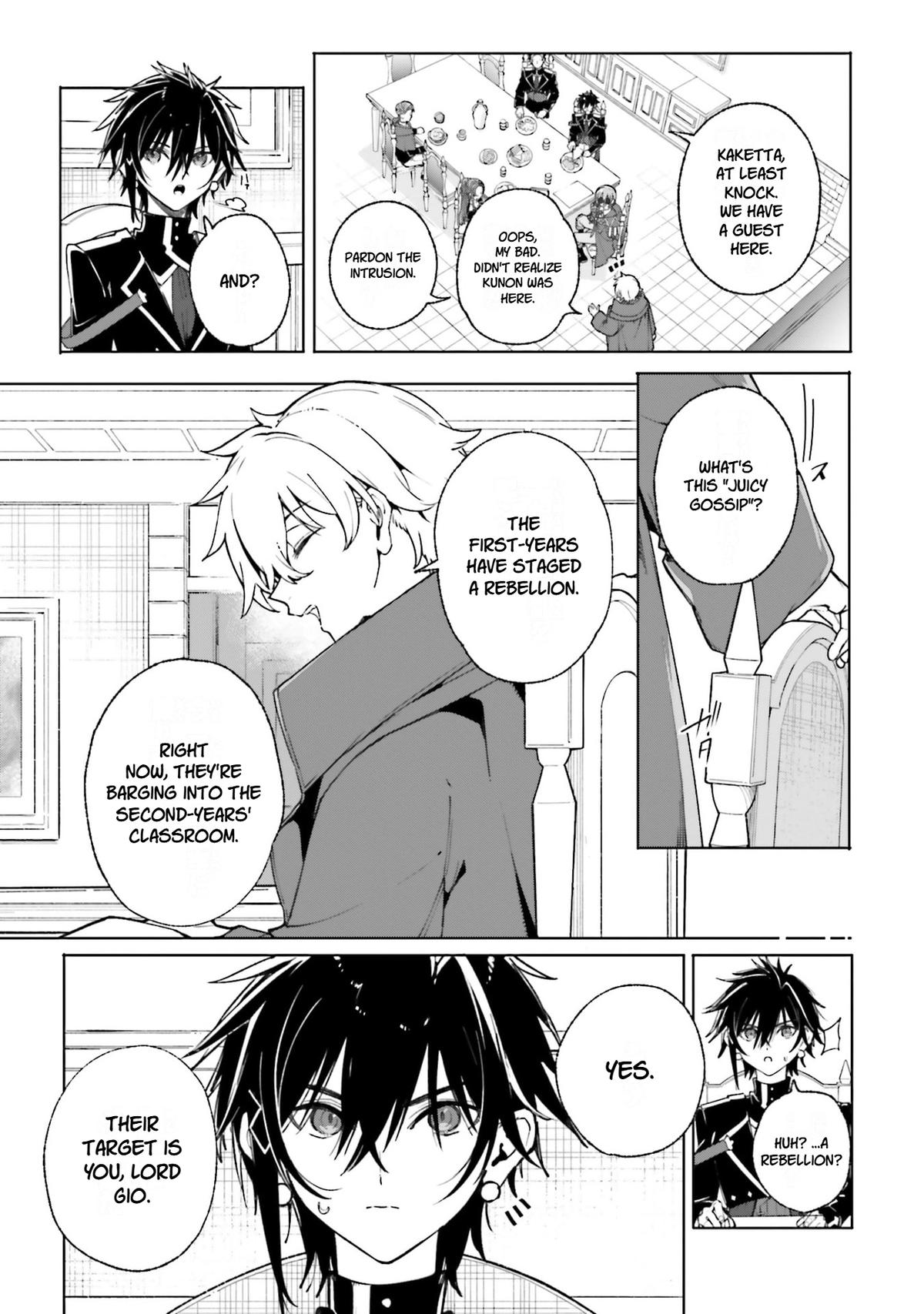 Majutsushi Kunon wa Mieteiru Chap 39 - Next Chap 40