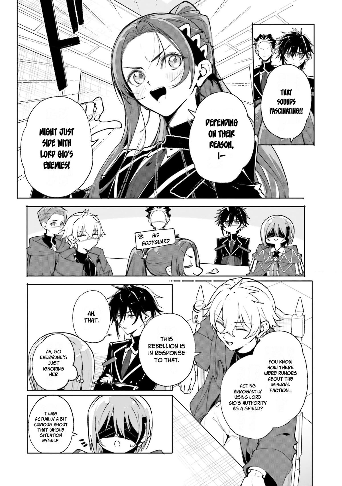 Majutsushi Kunon wa Mieteiru Chap 39 - Next Chap 40