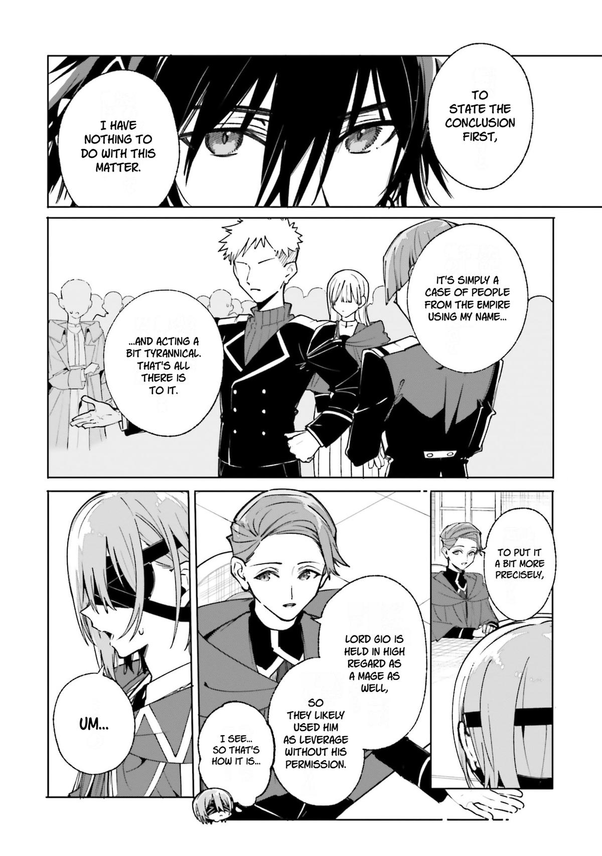 Majutsushi Kunon wa Mieteiru Chap 39 - Next Chap 40
