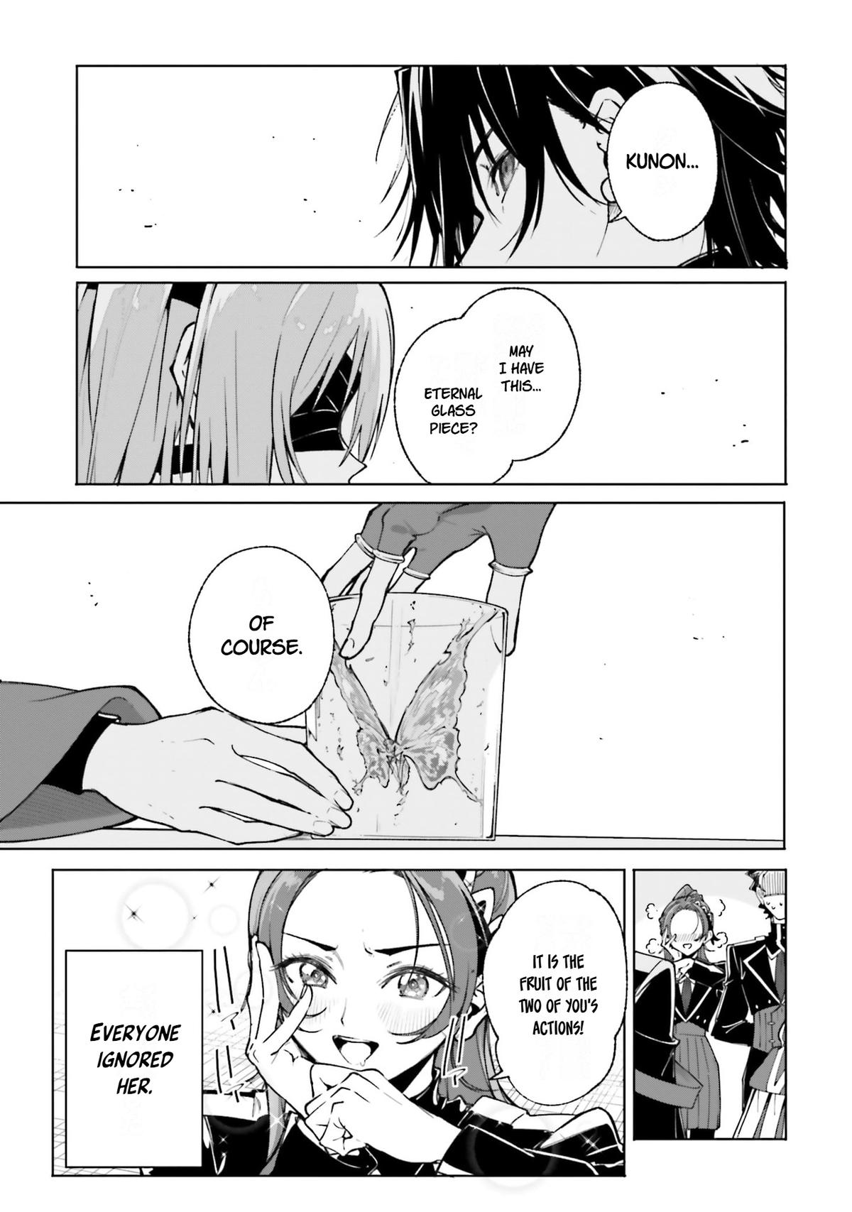 Majutsushi Kunon wa Mieteiru Chap 39 - Next Chap 40