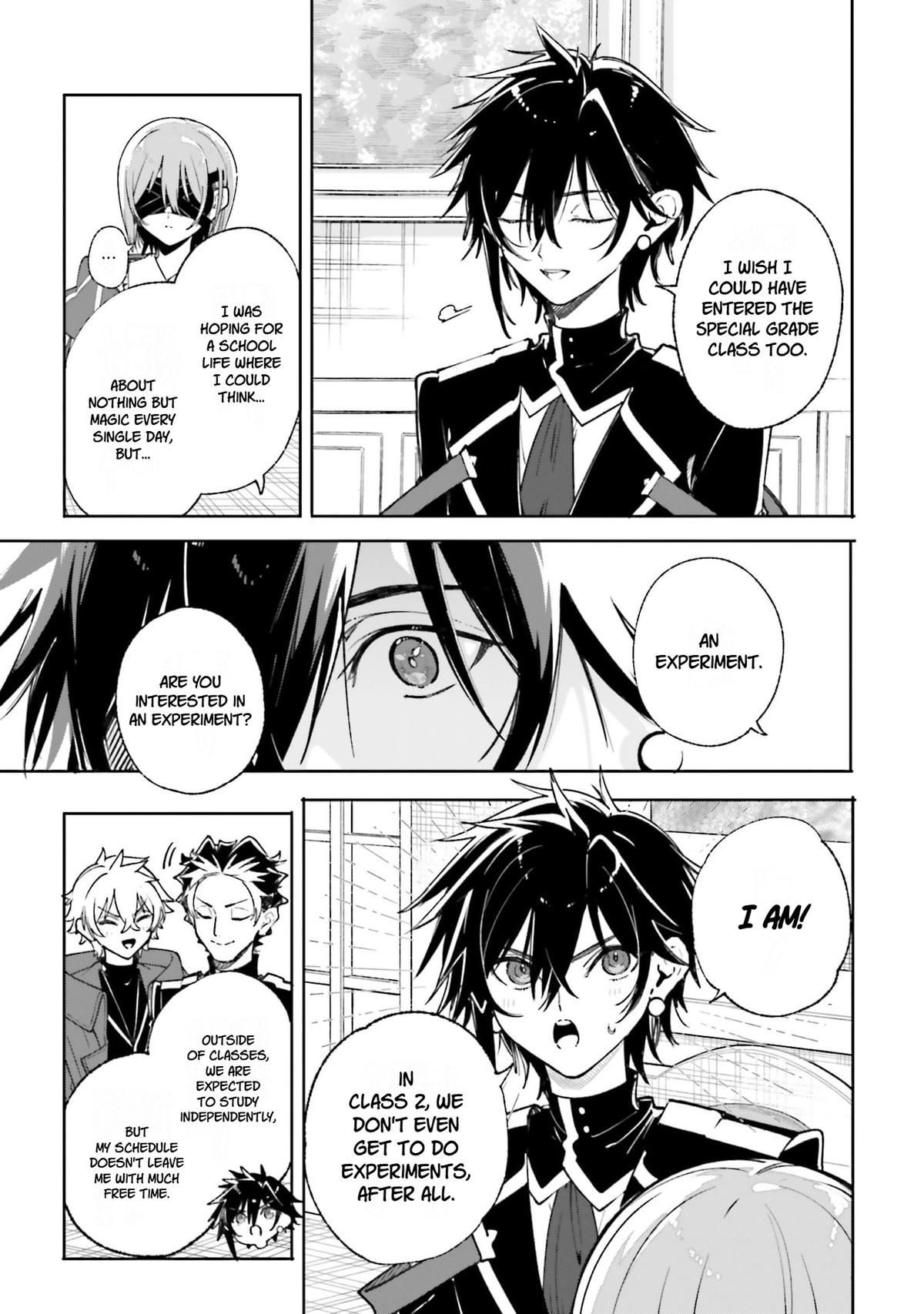 Majutsushi Kunon wa Mieteiru Chap 39 - Next Chap 40
