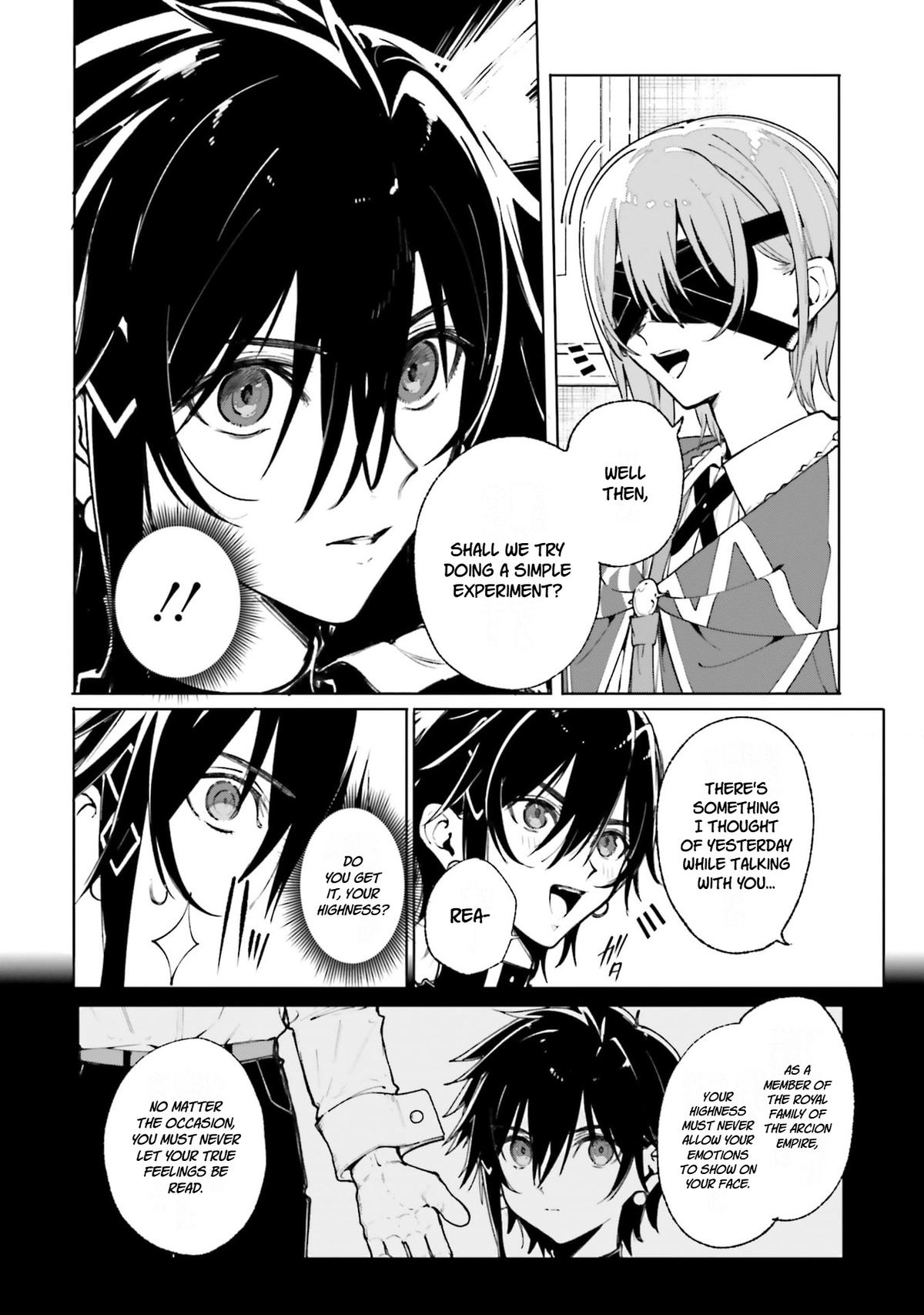 Majutsushi Kunon wa Mieteiru Chap 39 - Next Chap 40