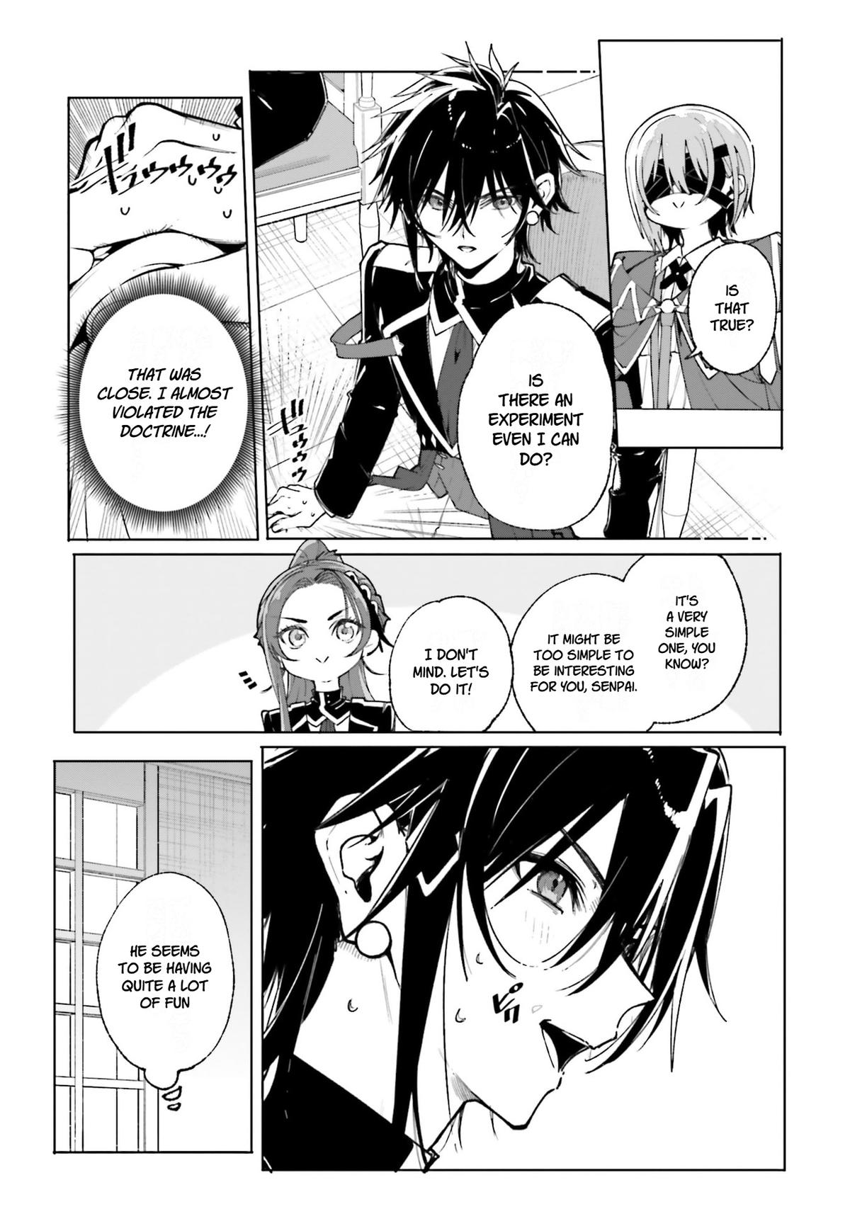 Majutsushi Kunon wa Mieteiru Chap 39 - Next Chap 40