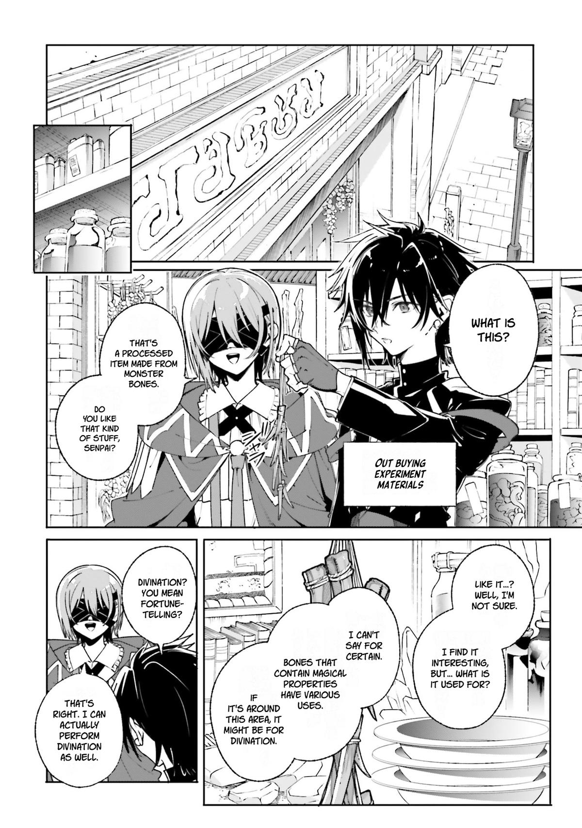 Majutsushi Kunon wa Mieteiru Chap 39 - Next Chap 40