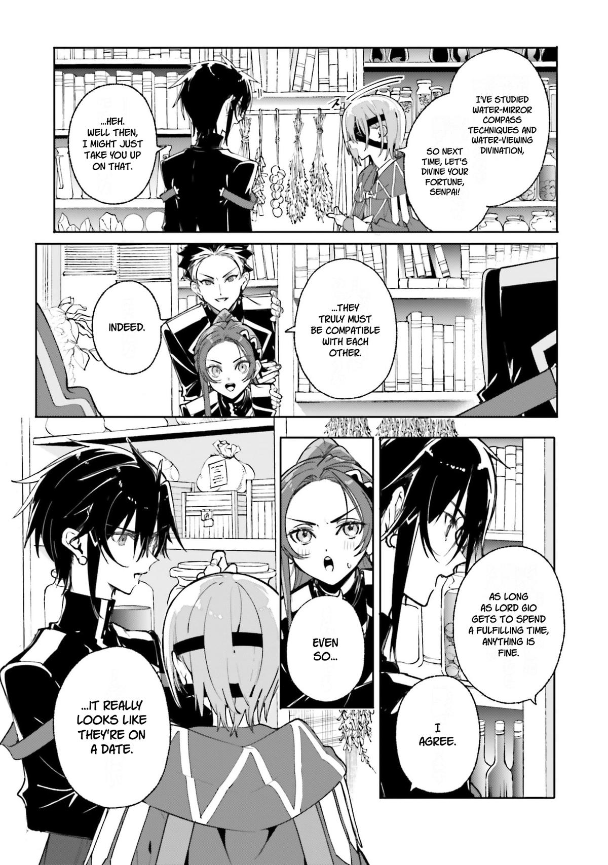 Majutsushi Kunon wa Mieteiru Chap 39 - Next Chap 40