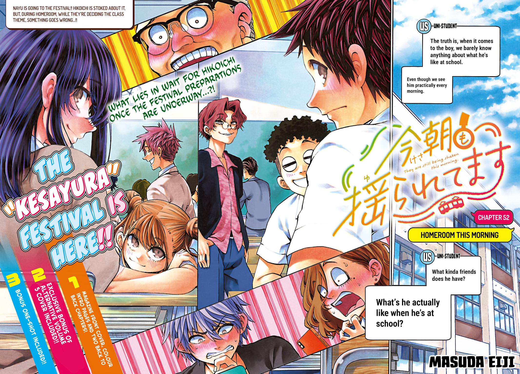 Kesa mo Yuraretemasu Chap 52 - Next Chap 53