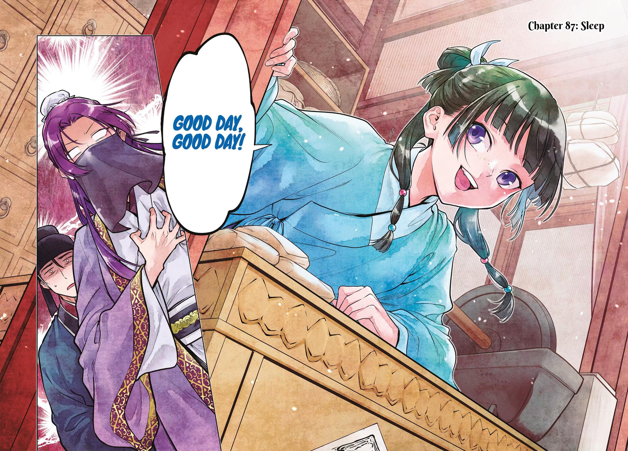 Kusuriya no Hitorigoto Chap 87 - Next Chap 88