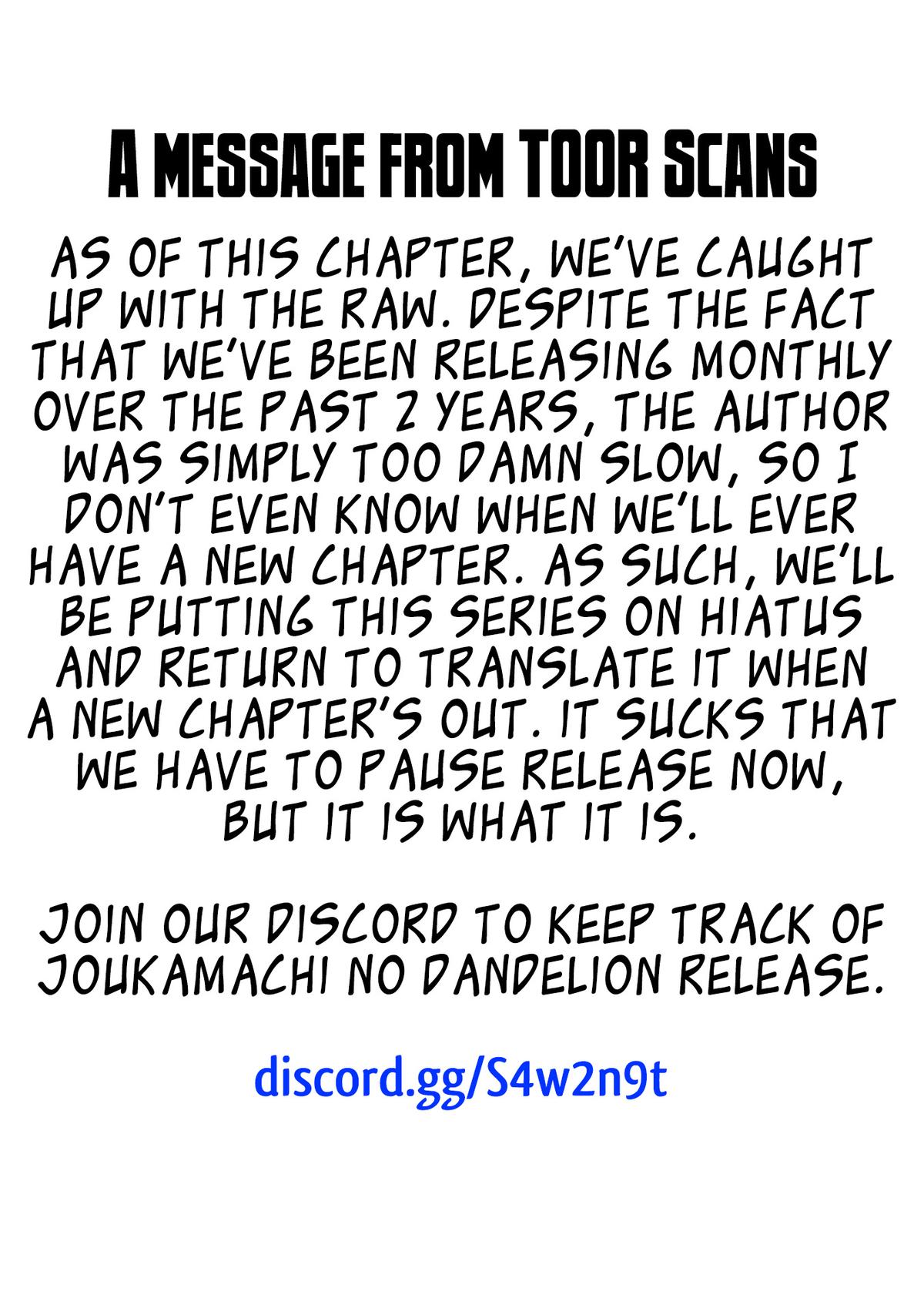 Joukamachi no Dandelion Chap 81 - Next Chap 82