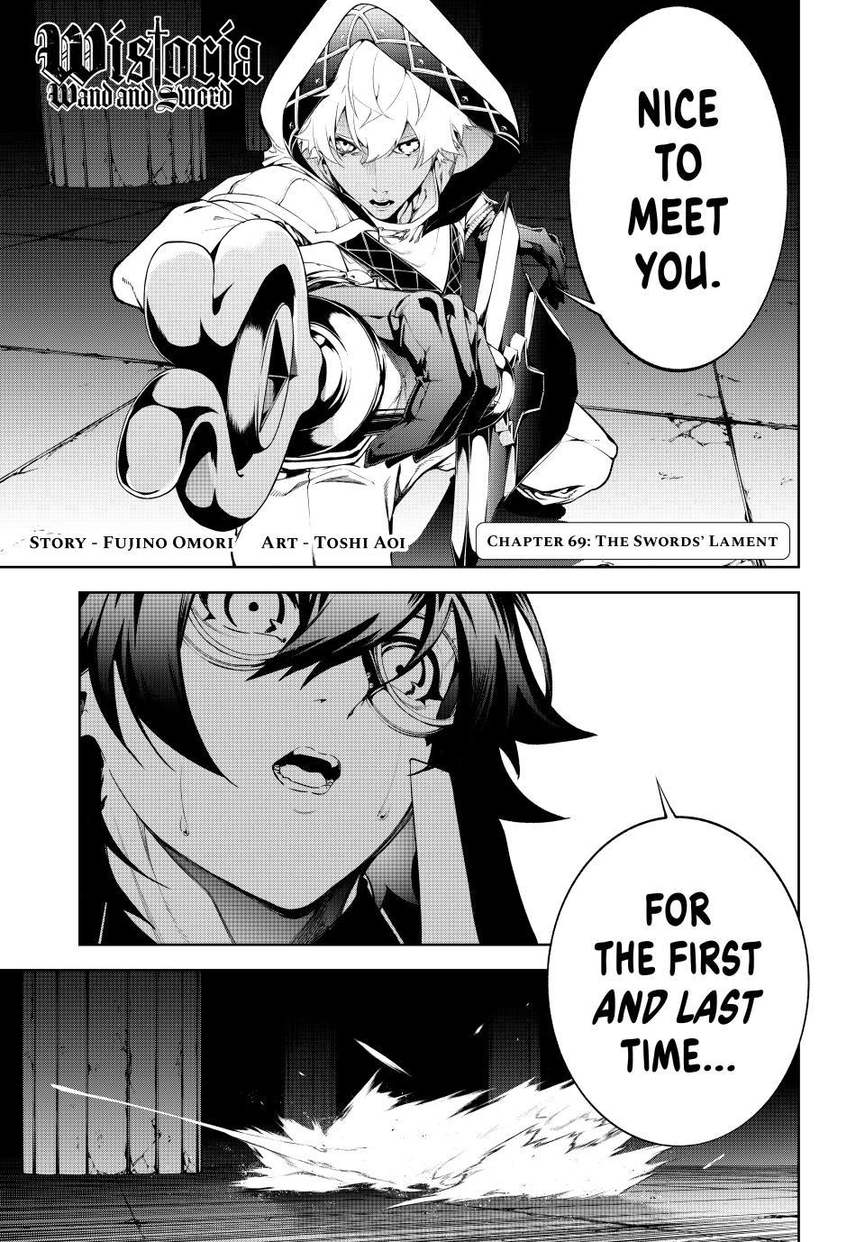 Tsue to Tsurugi no Wistoria Chap 69 - Next Chap 70