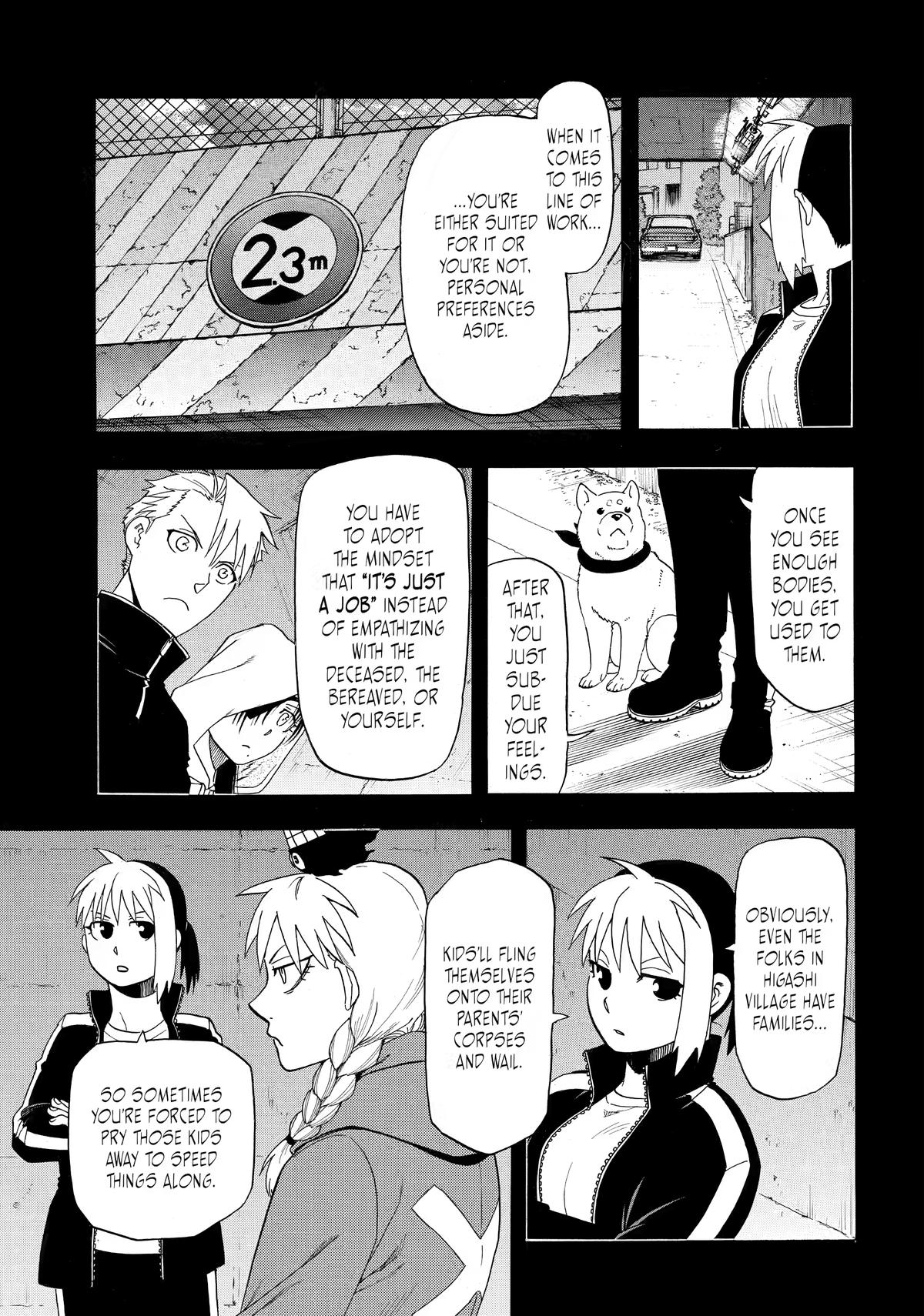 Yomi no Tsugai Chap 58 - Next Chap 59