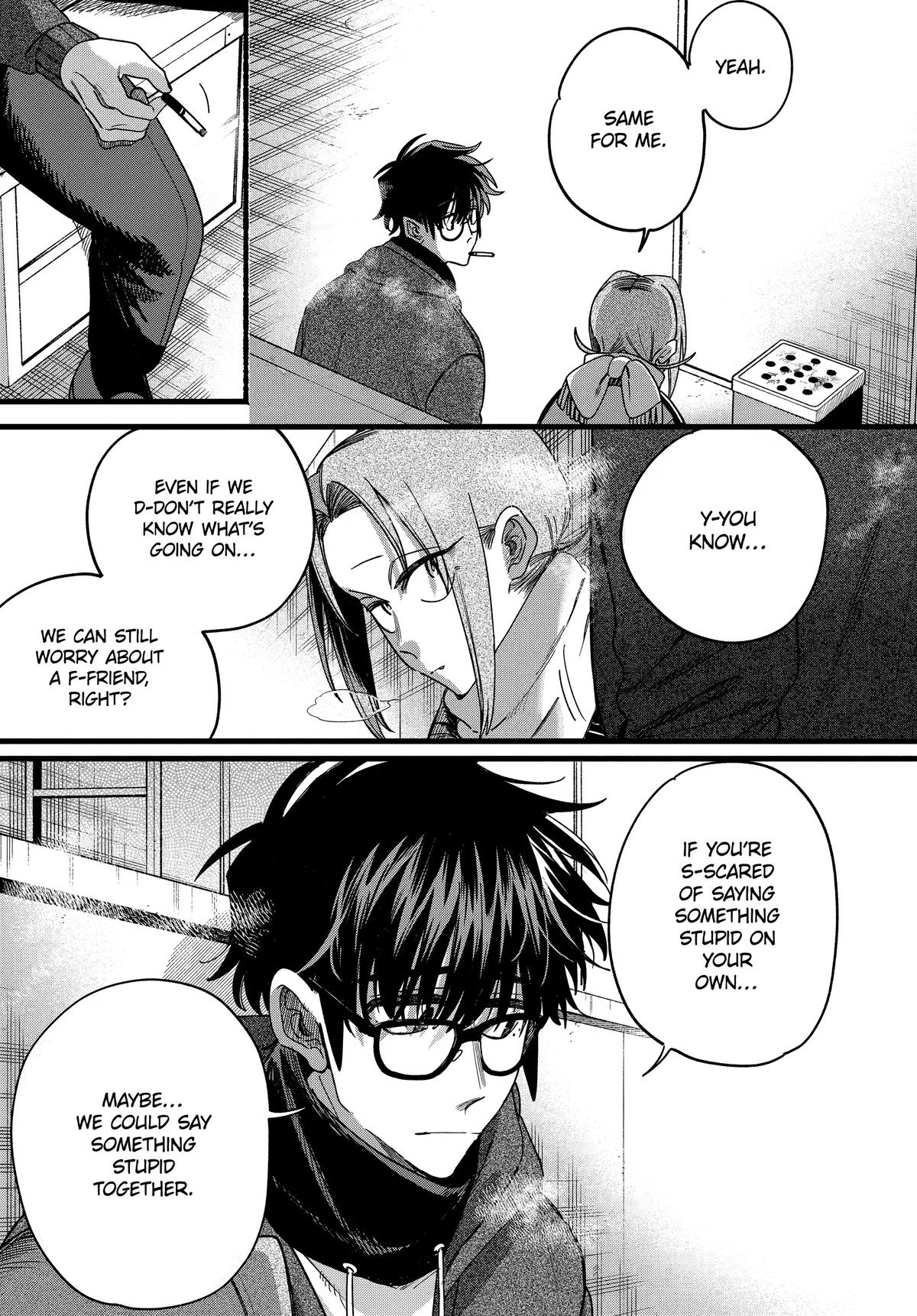 Super no Ura de Yani Suu Futari Chap 65 - Next Chap 66
