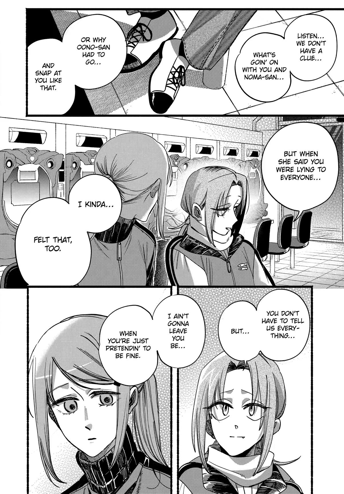 Super no Ura de Yani Suu Futari Chap 65 - Next Chap 66