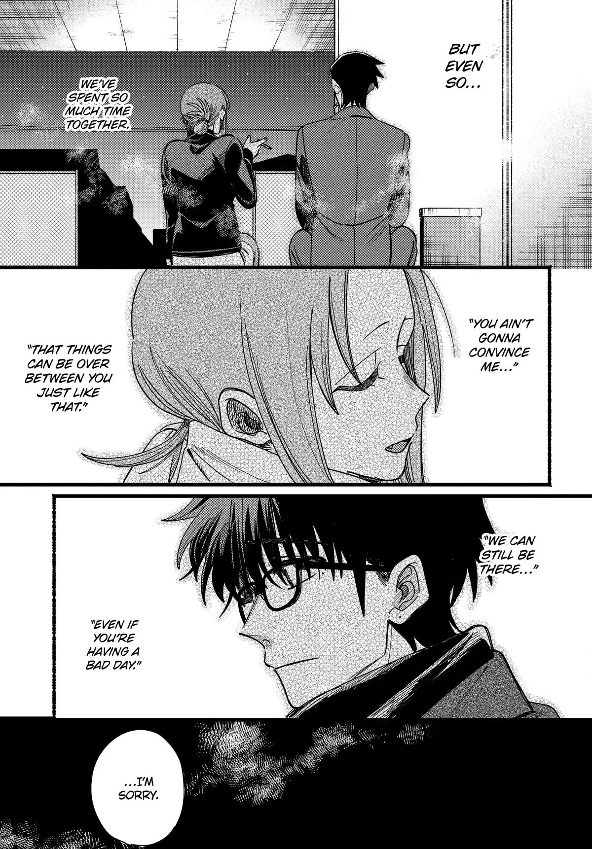Super no Ura de Yani Suu Futari Chap 65 - Next Chap 66