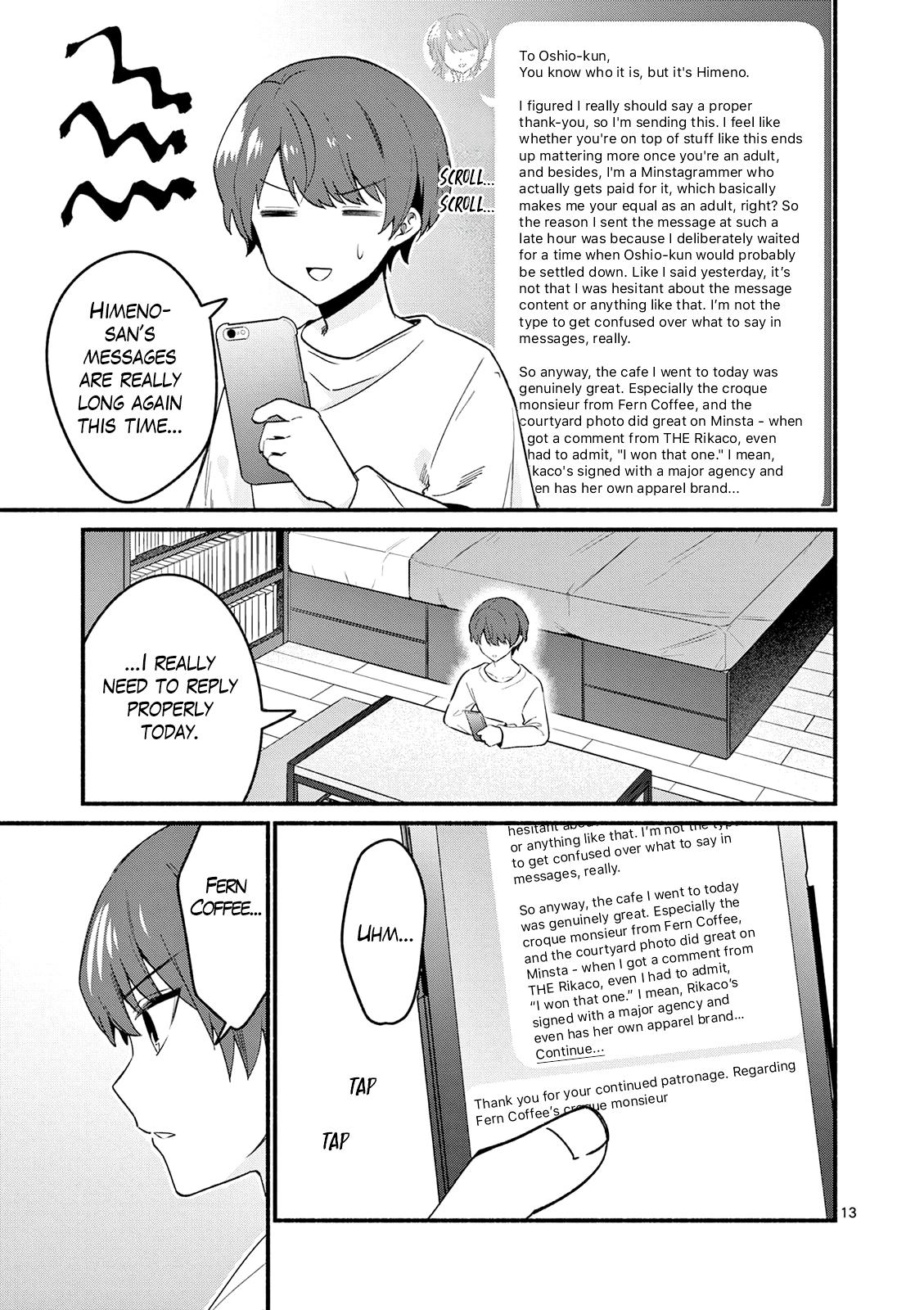 Shiotaiou no Satou-san ga Ore ni dake Amai Chap 92 - Next Chap 93