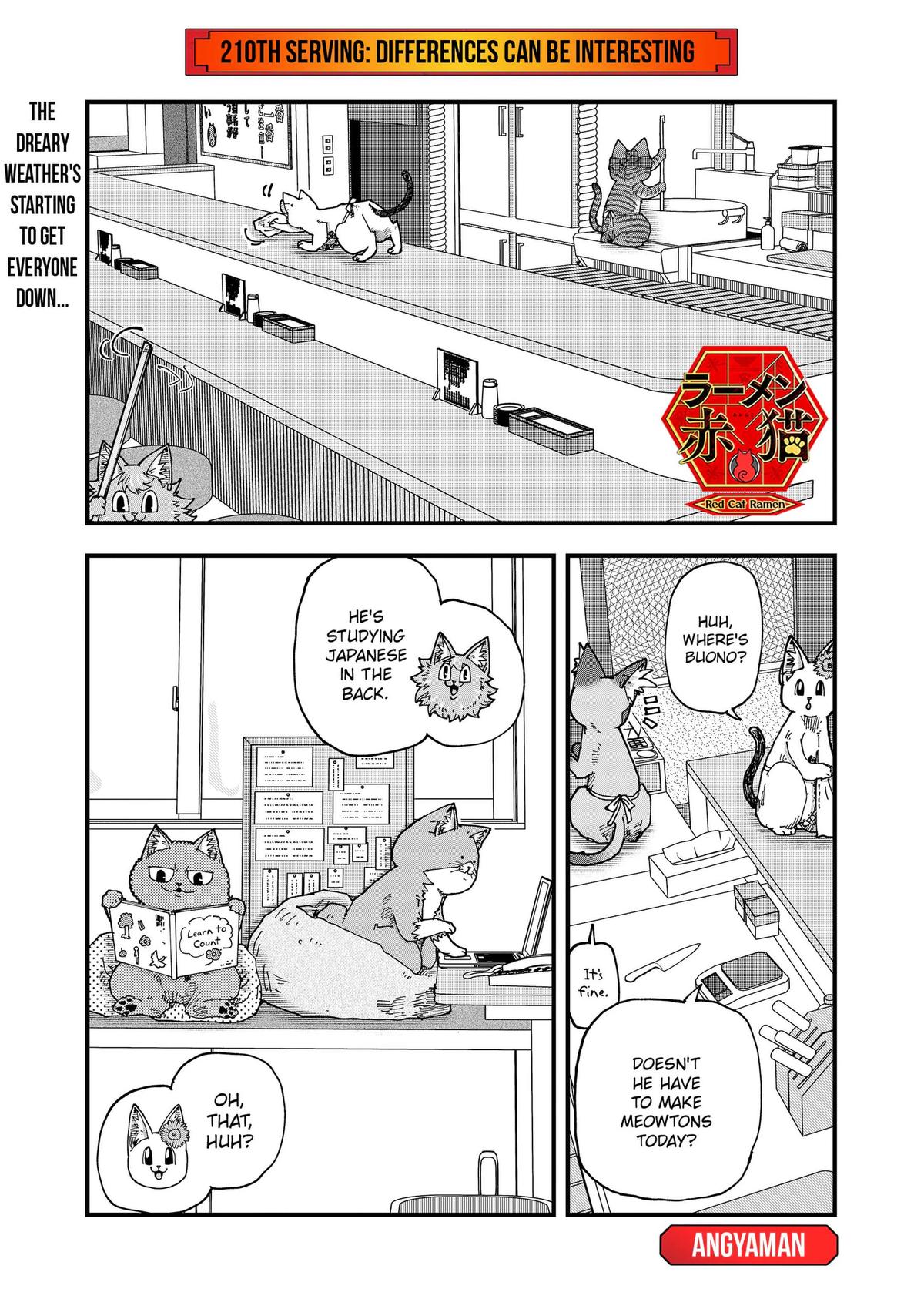 Red Cat Ramen Chap 210 - Next Chap 211