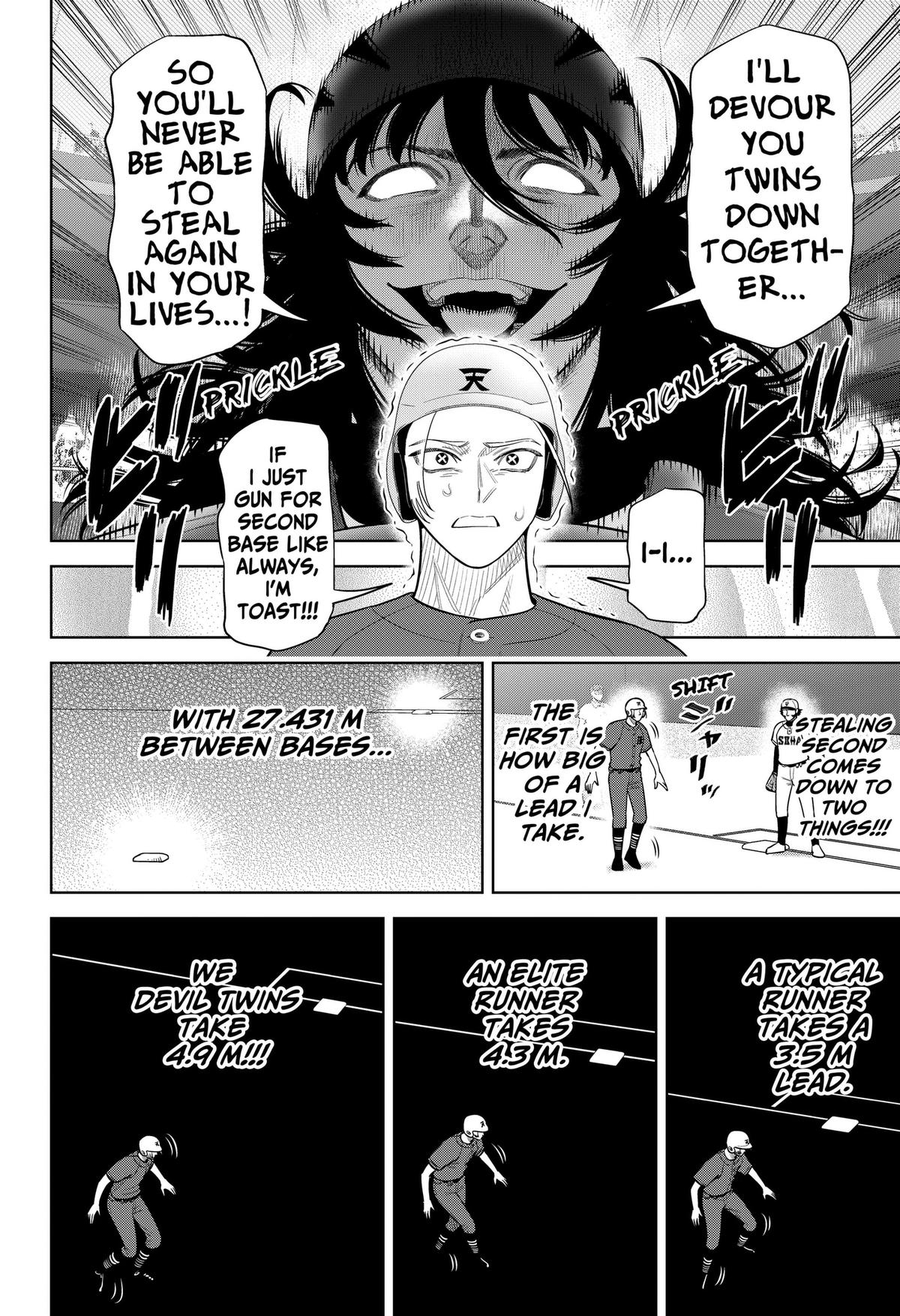 San-kyuu Pitch Chap 55 - Next Chap 56
