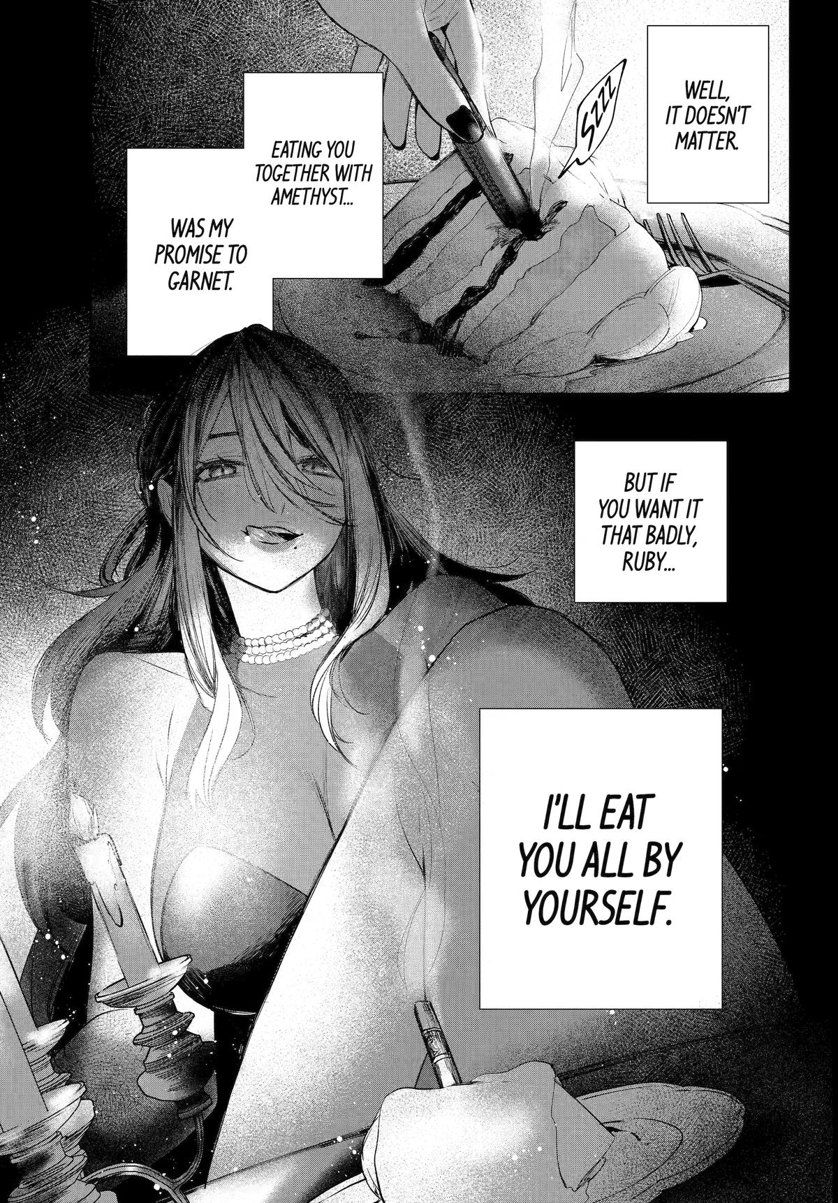 Ruby on the Cake: Hitokui Majo no Bansankai Chap 24 - Next Chap 25