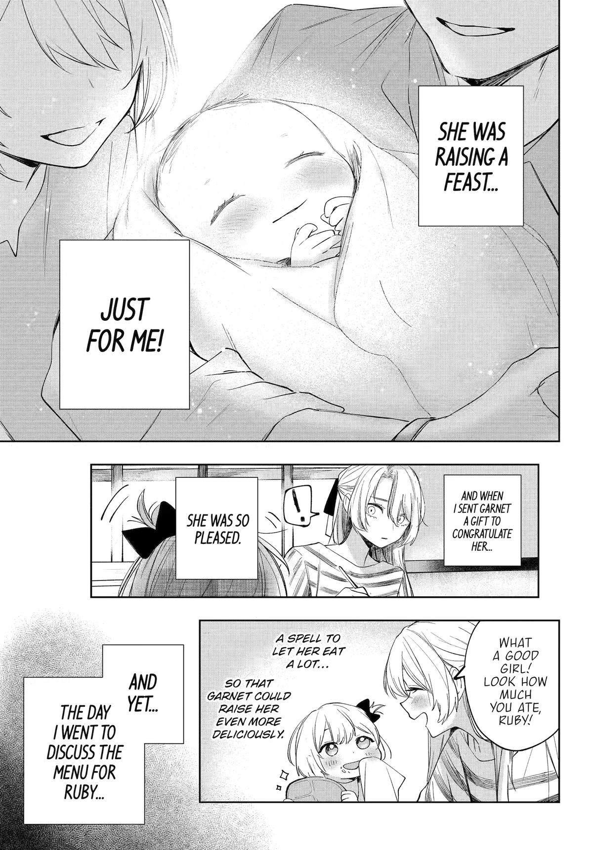 Ruby on the Cake: Hitokui Majo no Bansankai Chap 24 - Next Chap 25