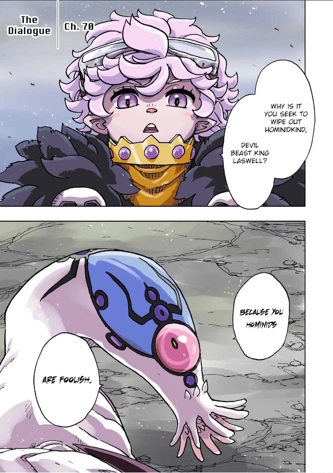 Clevatess - Maju no O to Akago to Kabane no Yusha Chap 70 - Next Chap 71