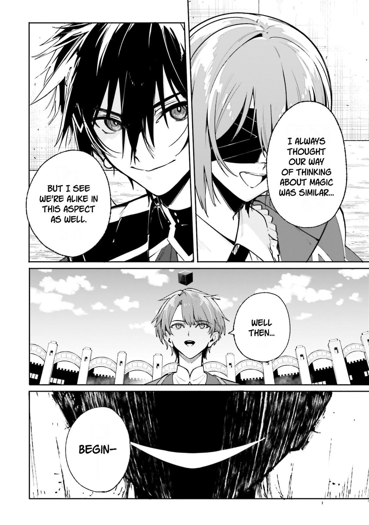 Majutsushi Kunon wa Mieteiru Chap 40 - Next Chap 41