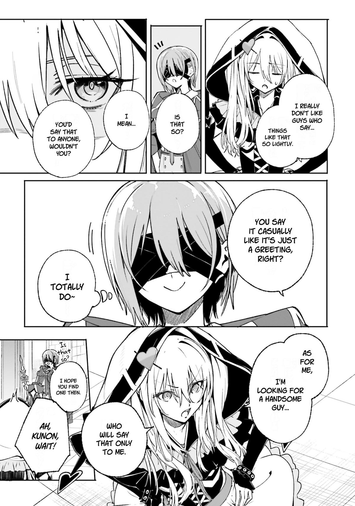 Majutsushi Kunon wa Mieteiru Chap 40 - Next Chap 41