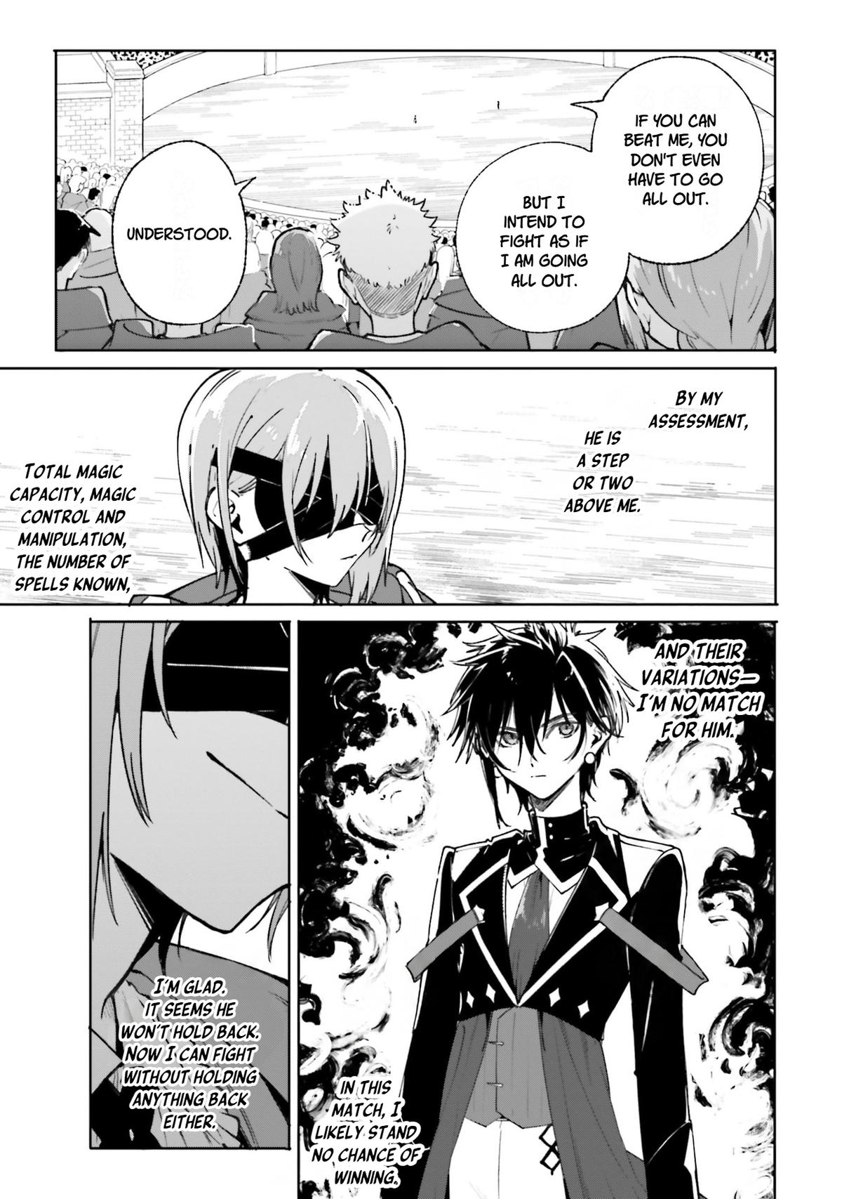 Majutsushi Kunon wa Mieteiru Chap 40 - Next Chap 41