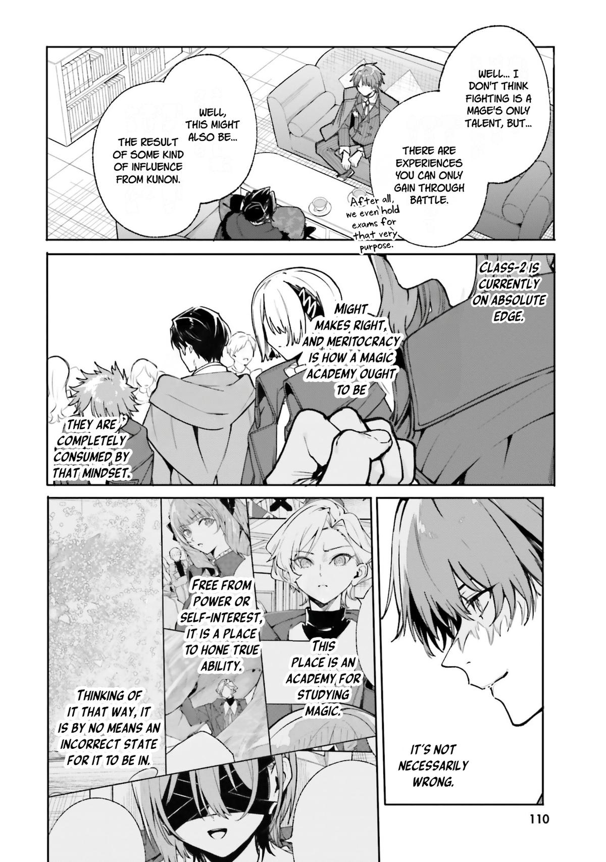 Majutsushi Kunon wa Mieteiru Chap 40 - Next Chap 41