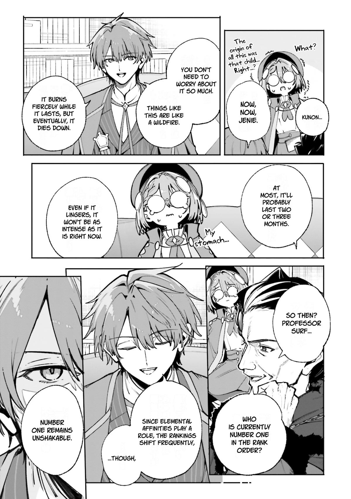 Majutsushi Kunon wa Mieteiru Chap 40 - Next Chap 41
